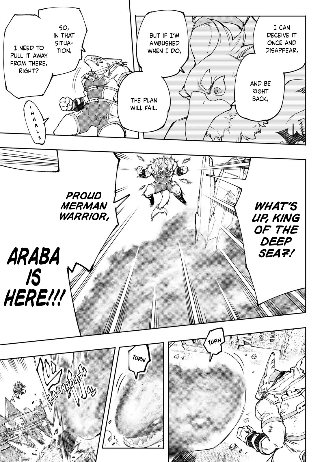 Shangri-La Frontier ~ Kusoge Hunter, Kamige ni Idoman to su~ Chapter 122 page 4 - Chapter 122: Run Without a Shadow, Climb, and Make Noise