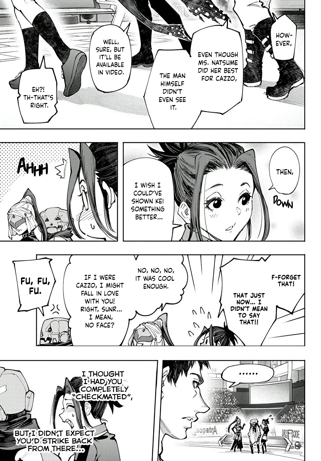 Shangri-La Frontier ~ Kusoge Hunter, Kamige ni Idoman to su~ Chapter 130 page 10 - Chapter 130: A Struggling Spearhead, A Laughing Villain, and a Shining Pervert