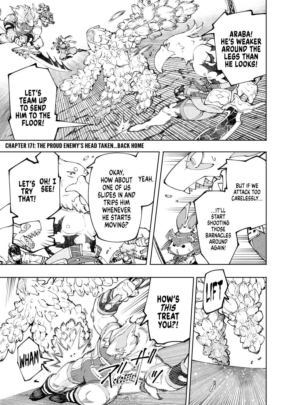 Shangri-La Frontier ~ Kusoge Hunter, Kamige ni Idoman to su~ Chapter 171 page 1 - Chapter 171