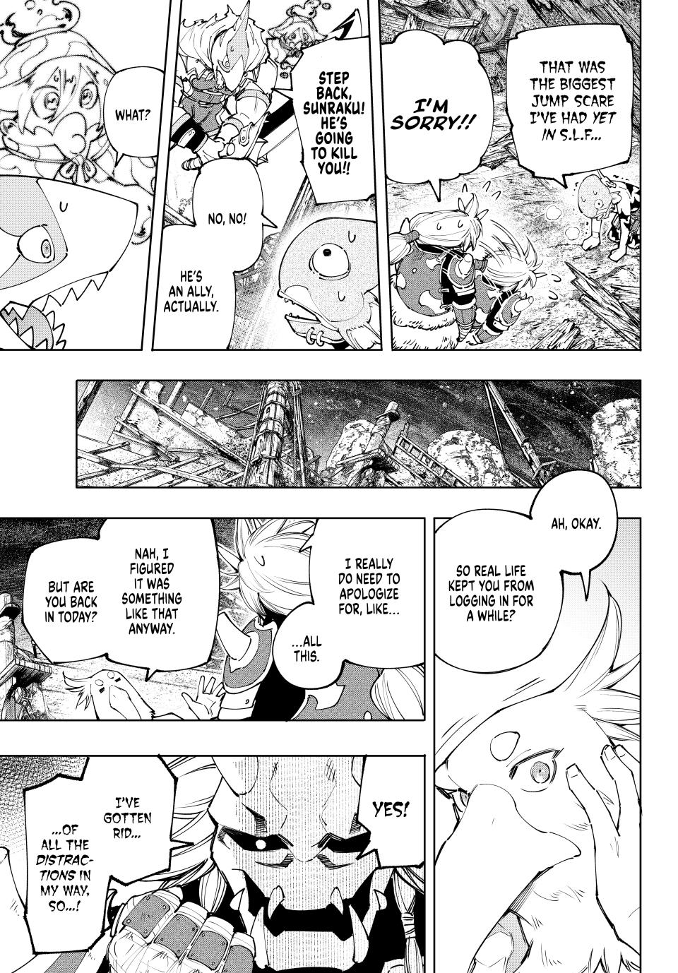 Shangri-La Frontier ~ Kusoge Hunter, Kamige ni Idoman to su~ Chapter 172 page 3 - Chapter 172