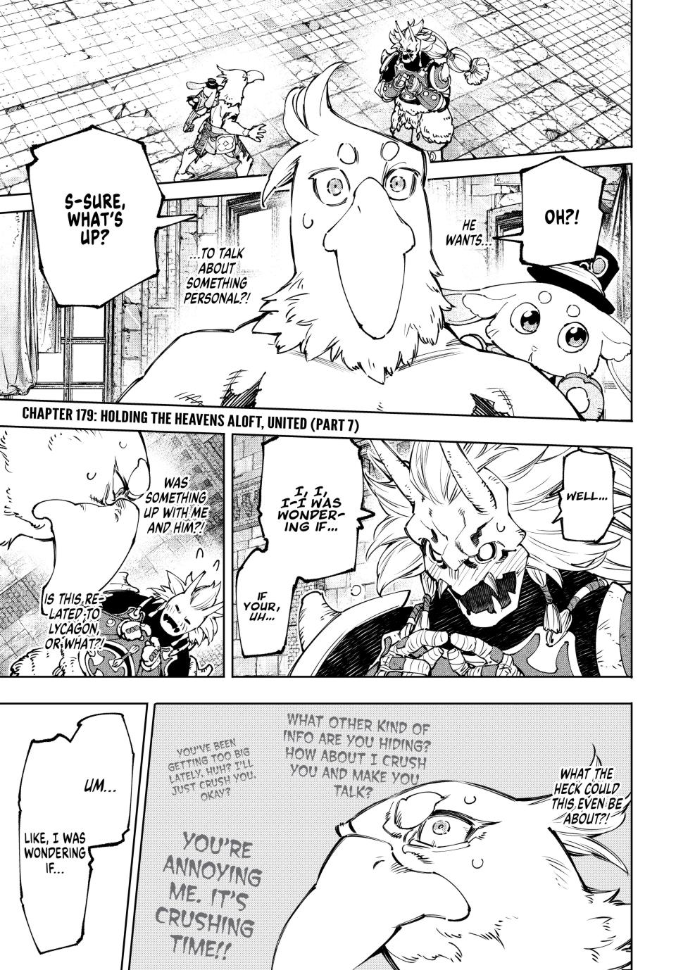 Shangri-La Frontier ~ Kusoge Hunter, Kamige ni Idoman to su~ Chapter 179 page 1 - Chapter 179