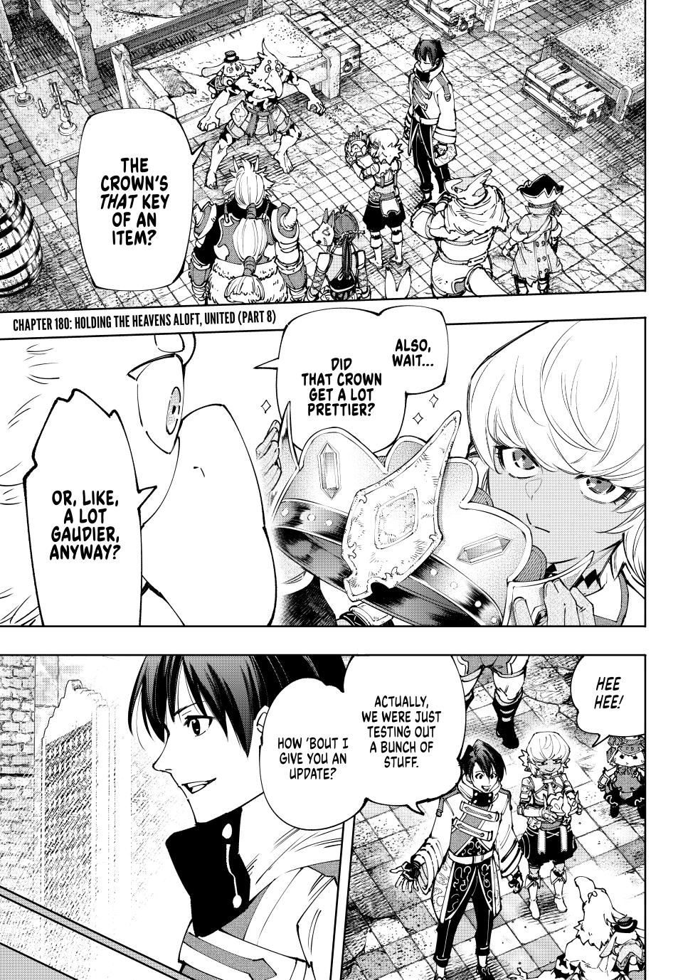 Shangri-La Frontier ~ Kusoge Hunter, Kamige ni Idoman to su~ Chapter 180 page 1 - Chapter 180