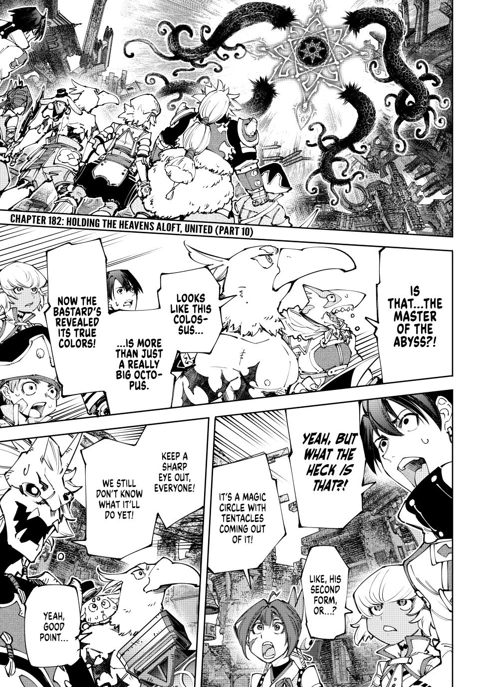 Shangri-La Frontier ~ Kusoge Hunter, Kamige ni Idoman to su~ Chapter 182 page 1 - Chapter 182