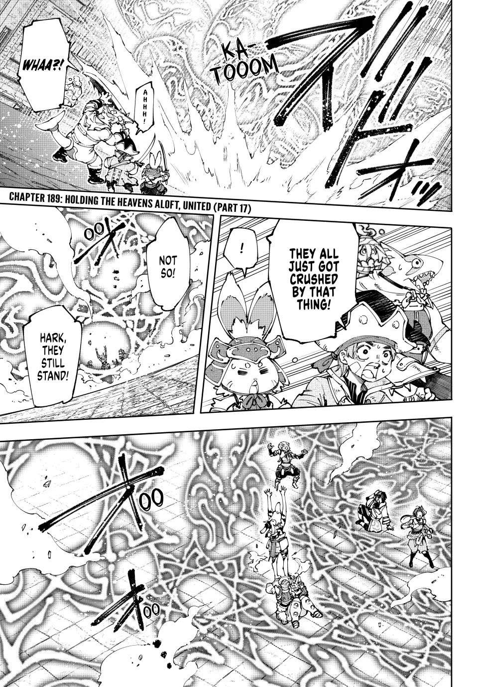 Shangri-La Frontier ~ Kusoge Hunter, Kamige ni Idoman to su~ Chapter 189 page 1 - Chapter 189: Holding the Heavens Aloft, United (Part 17)