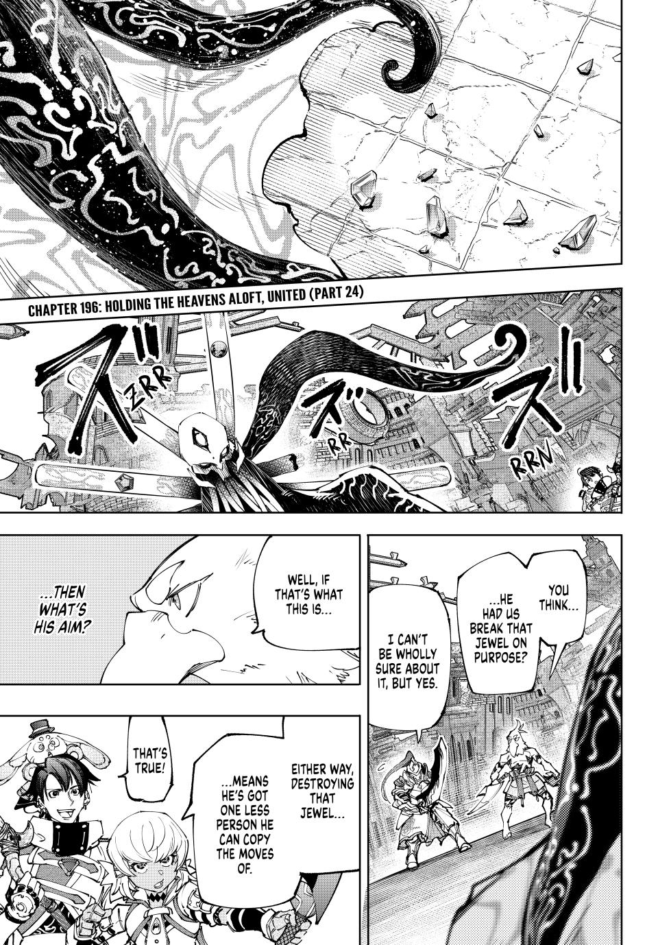 Shangri-La Frontier ~ Kusoge Hunter, Kamige ni Idoman to su~ Chapter 196 page 1 - Chapter 196