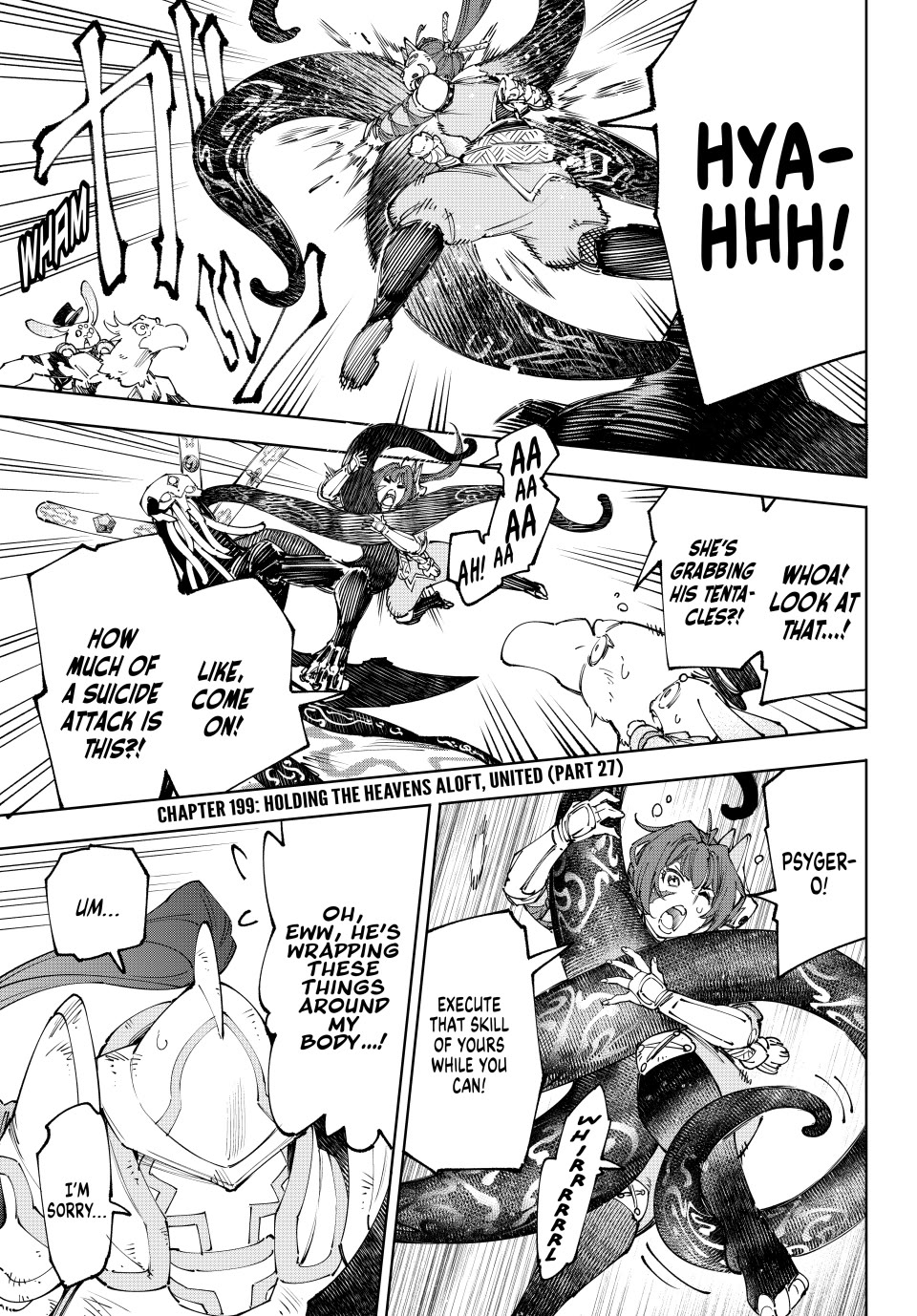 Shangri-La Frontier ~ Kusoge Hunter, Kamige ni Idoman to su~ Chapter 199 page 1 - Chapter 199: Holding the Heavens Aloft, United (Part 27)