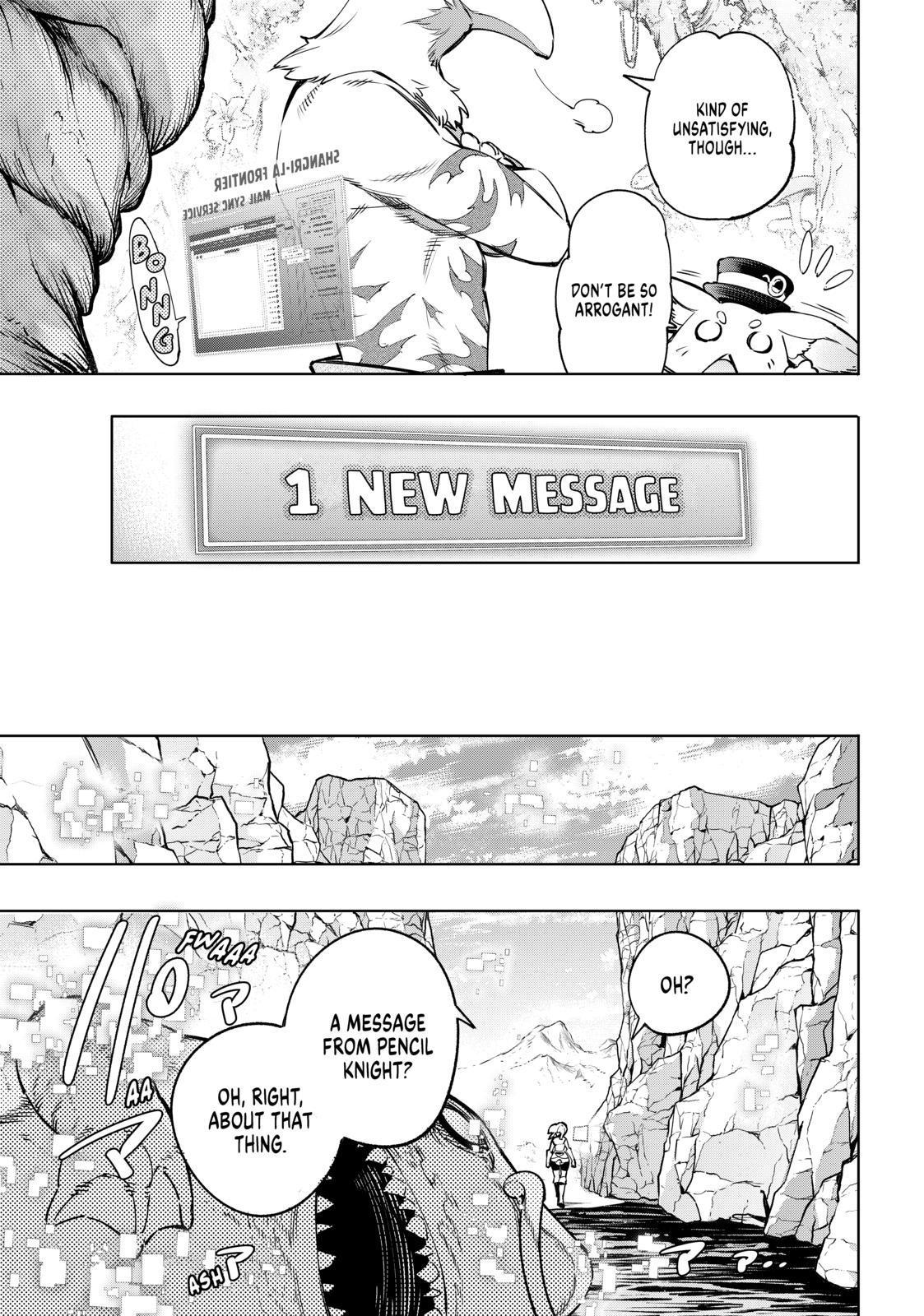 Shangri-La Frontier ~ Kusoge Hunter, Kamige ni Idoman to su~ Chapter 20 page 17 - Chapter 20
