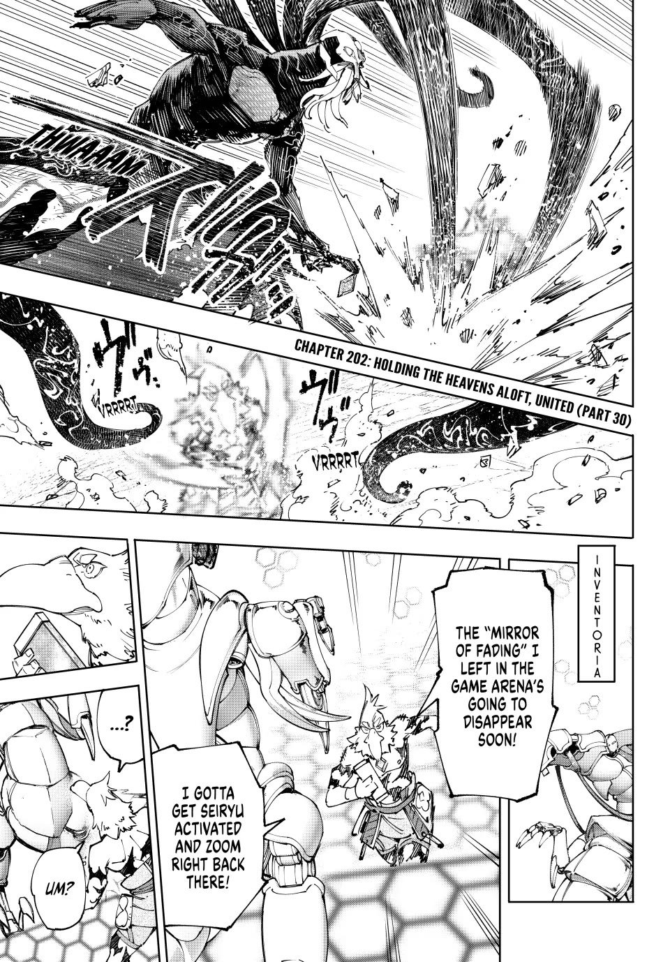 Shangri-La Frontier ~ Kusoge Hunter, Kamige ni Idoman to su~ Chapter 202 page 1 - Chapter 202: Holding the Heavens Aloft, United (Part 30)