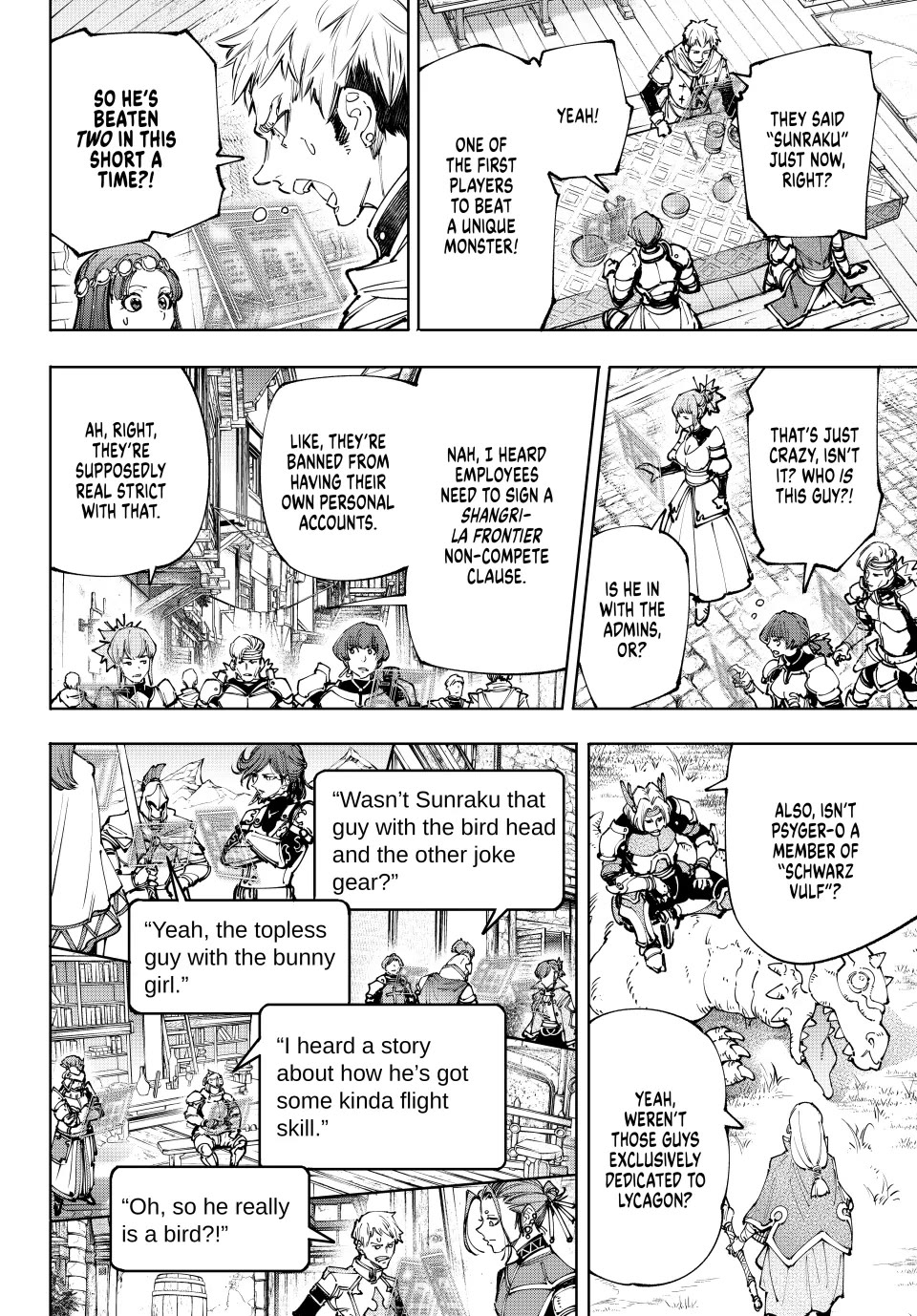 Shangri-La Frontier ~ Kusoge Hunter, Kamige ni Idoman to su~ Chapter 209 page 2 - Chapter 209: Beasts Smelling Out War