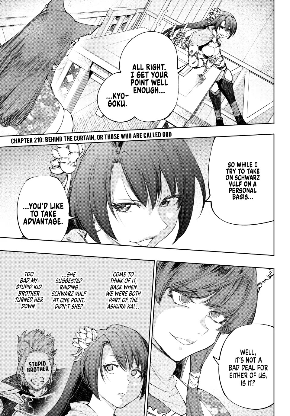 Shangri-La Frontier ~ Kusoge Hunter, Kamige ni Idoman to su~ Chapter 210 page 1 - Chapter 210: Behind the Curtain, or Those Who Are Called God