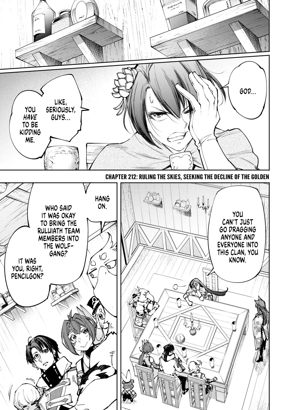 Shangri-La Frontier ~ Kusoge Hunter, Kamige ni Idoman to su~ Chapter 212 page 1 - Chapter 212: Ruling the Skies, Seeking the Decline of the Golden