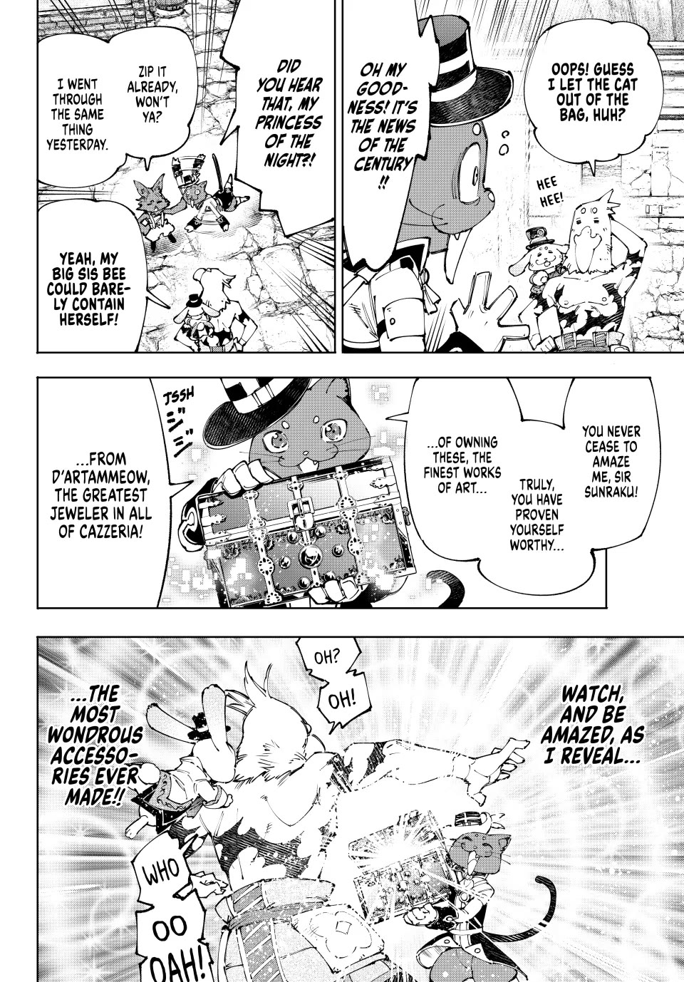 Shangri-La Frontier ~ Kusoge Hunter, Kamige ni Idoman to su~ Chapter 214 page 14 - Chapter 214: The Bad Wolf, the Furious Rabbit, and the Freaky Cat