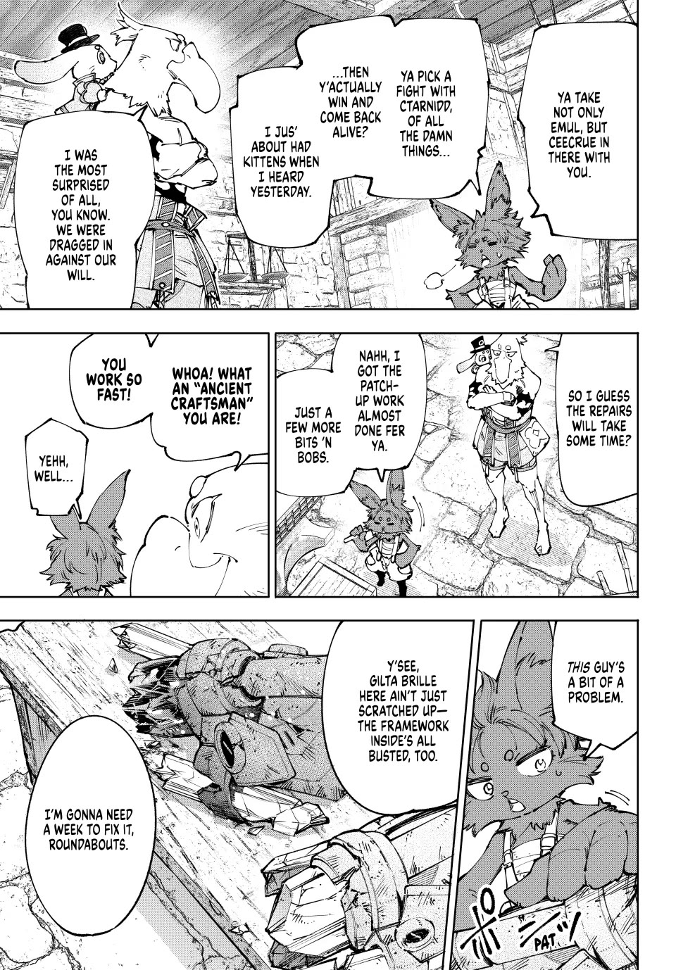 Shangri-La Frontier ~ Kusoge Hunter, Kamige ni Idoman to su~ Chapter 214 page 9 - Chapter 214: The Bad Wolf, the Furious Rabbit, and the Freaky Cat