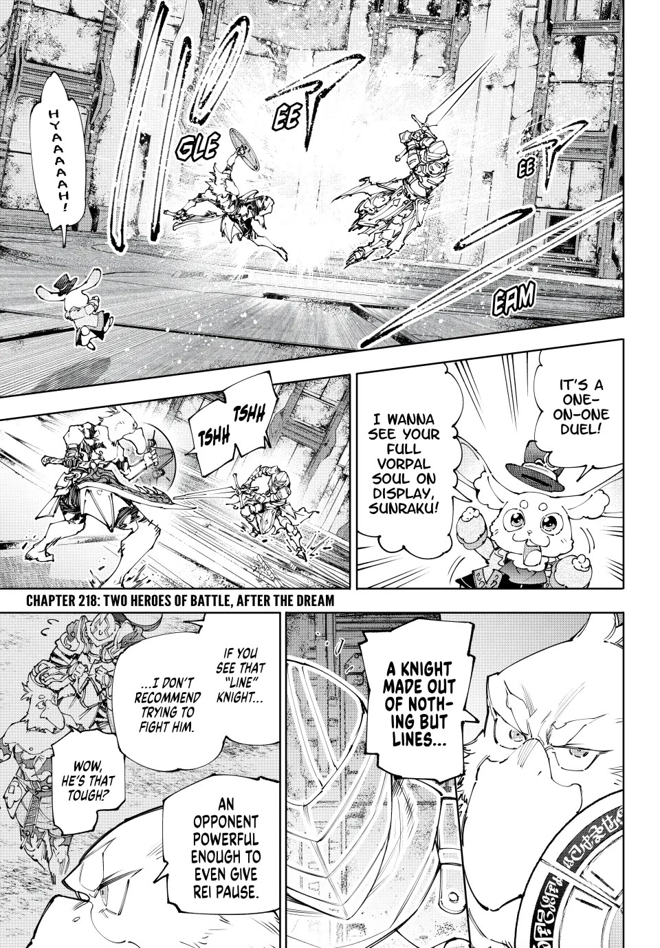 Shangri-La Frontier ~ Kusoge Hunter, Kamige ni Idoman to su~ Chapter 218 page 1 - Chapter 218: Two Heroes of Battle, After the Dream