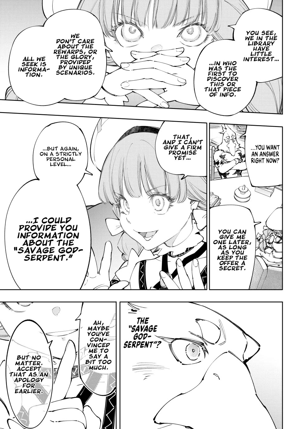 Shangri-La Frontier ~ Kusoge Hunter, Kamige ni Idoman to su~ Chapter 223 page 17 - Chapter 223: Cross-Counter of Information