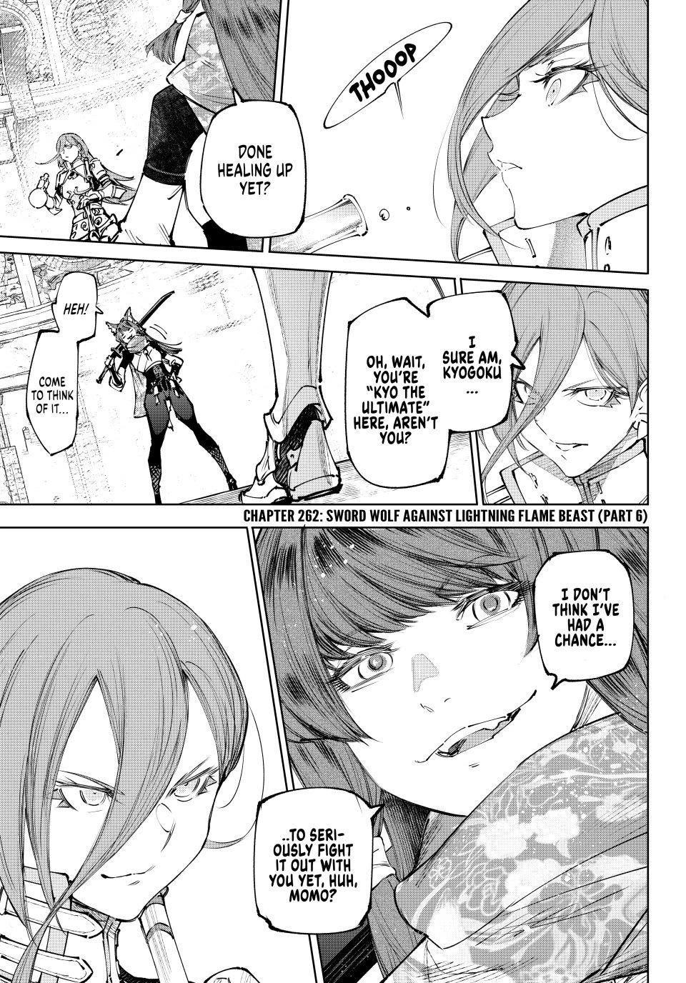 Shangri-La Frontier ~ Kusoge Hunter, Kamige ni Idoman to su~ Chapter 262 page 1 - Chapter 262: Sword Wolf Against Lightning Flame Beast (Part 6)