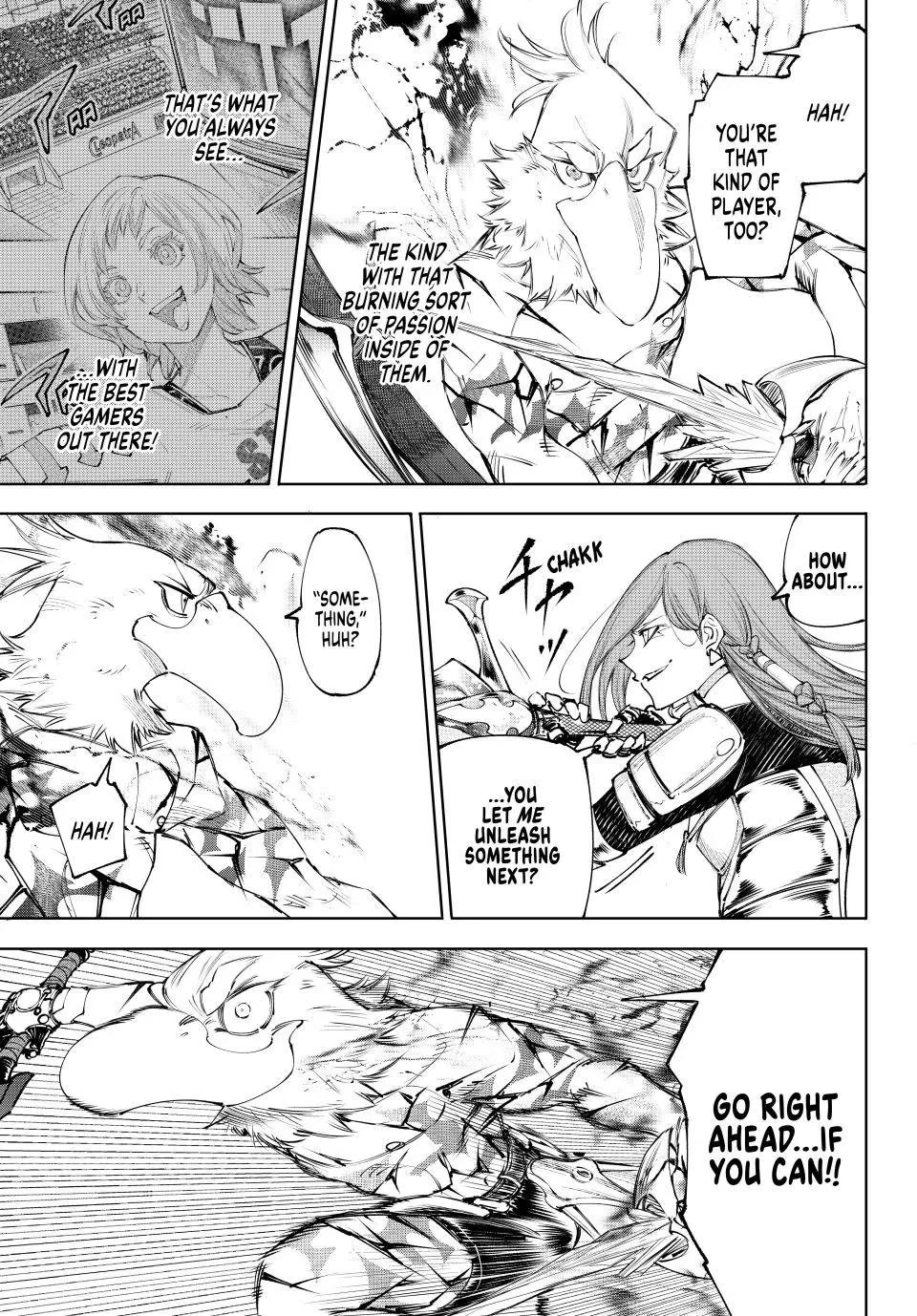 Shangri-La Frontier ~ Kusoge Hunter, Kamige ni Idoman to su~ Chapter 268 page 5 - Chapter 268: Sword Wolf Against Lightning Flame Beast (Part 12)