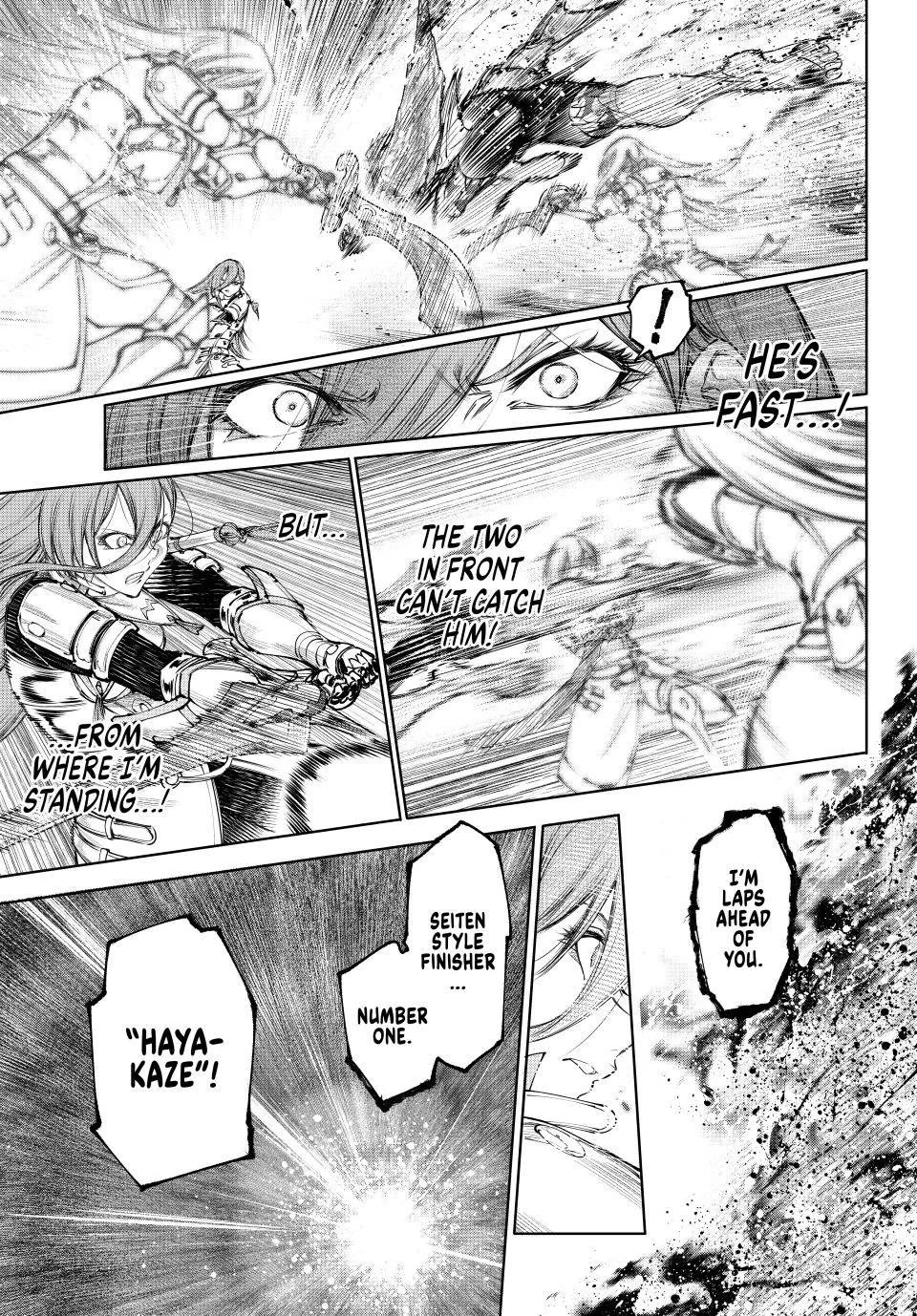 Shangri-La Frontier ~ Kusoge Hunter, Kamige ni Idoman to su~ Chapter 271 page 15 - Chapter 271: SWORD WOLF AGAINST LIGHTNING FLAME BEAST (PART 15)