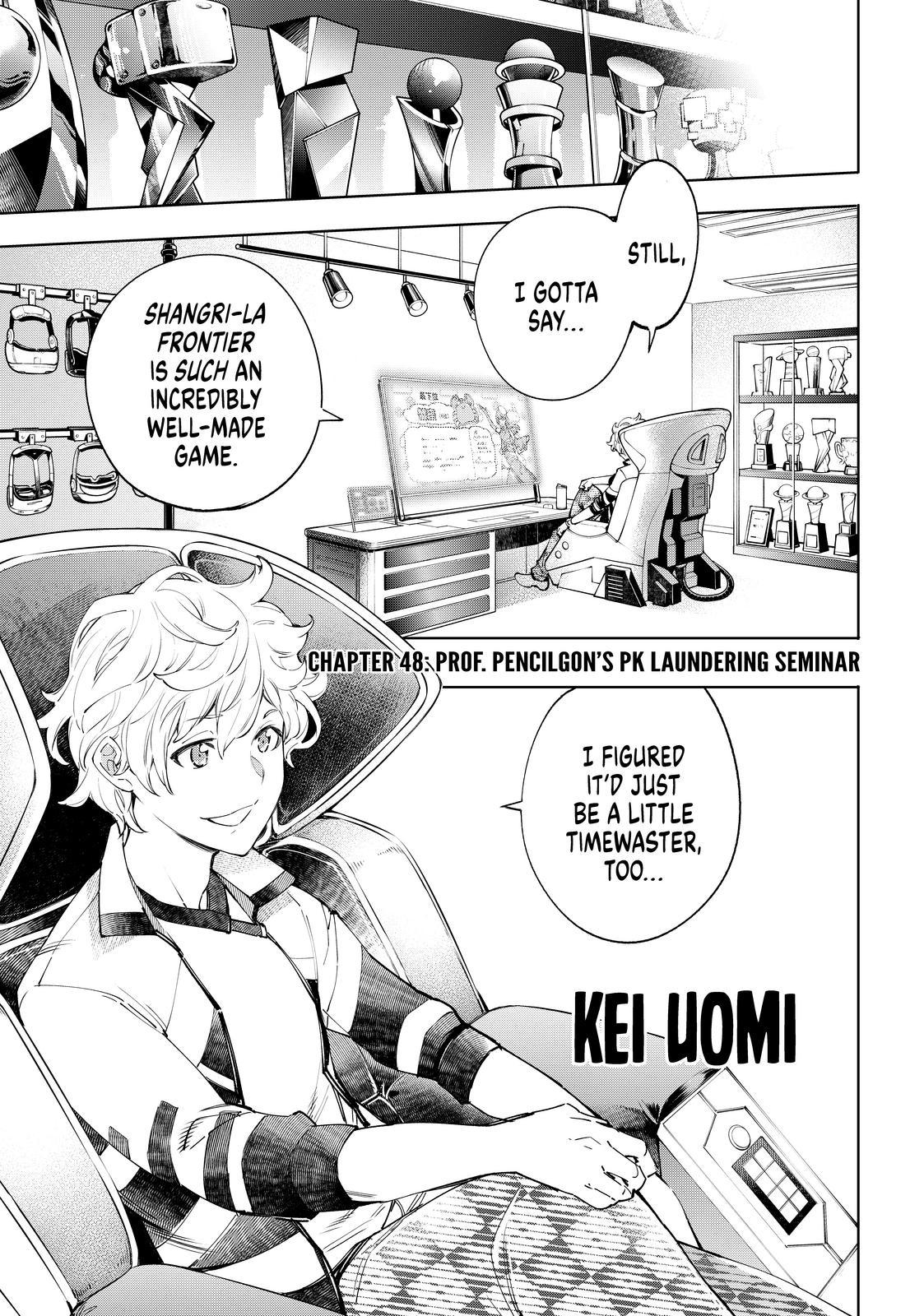 Shangri-La Frontier ~ Kusoge Hunter, Kamige ni Idoman to su~ Chapter 48 page 1 - Chapter 48