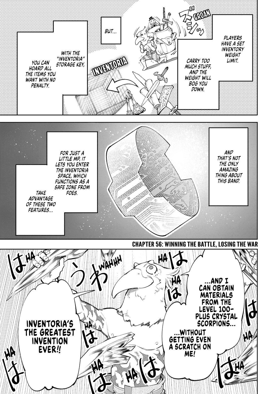 Shangri-La Frontier ~ Kusoge Hunter, Kamige ni Idoman to su~ Chapter 56 page 1 - Chapter 56