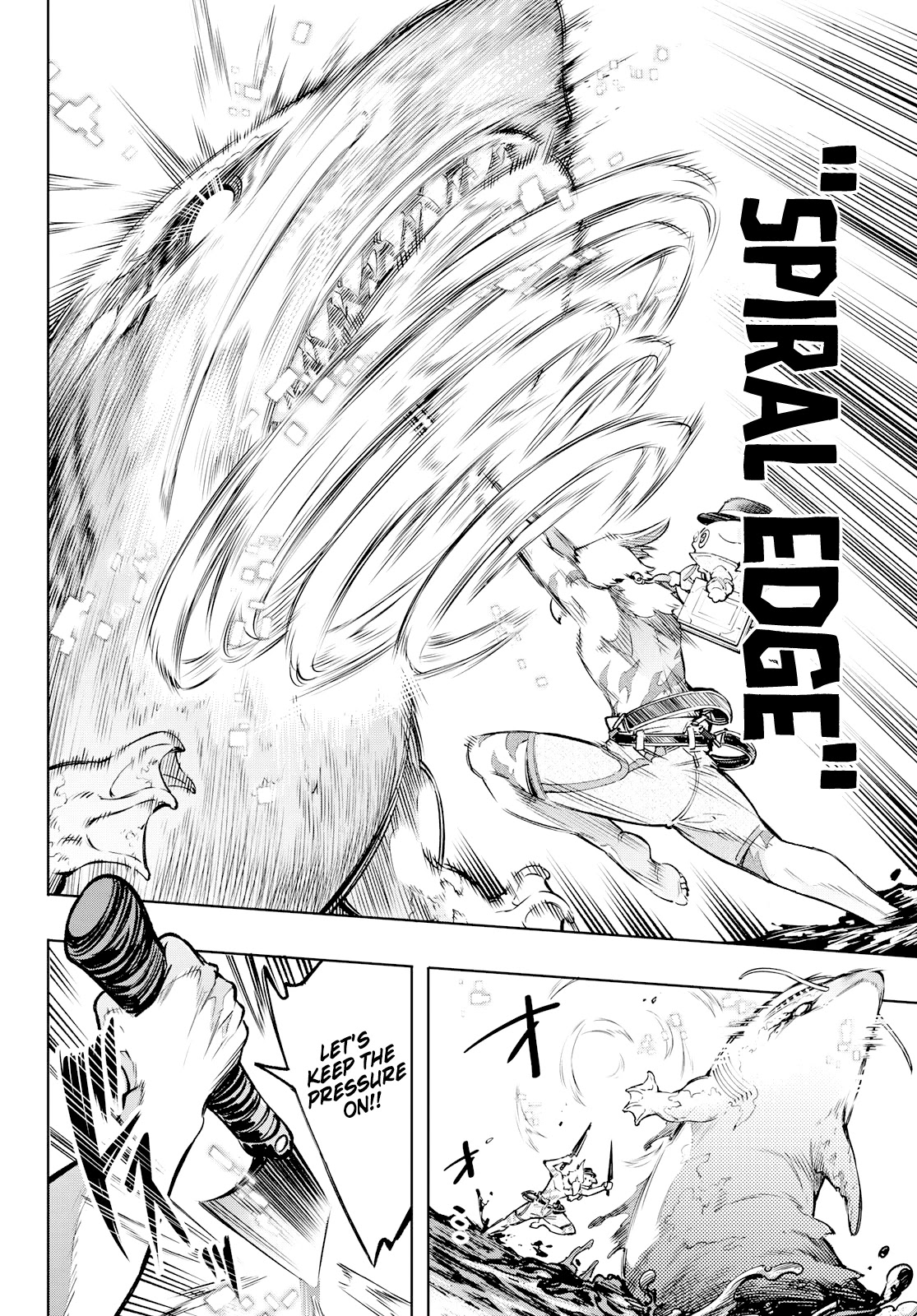 Shangri-La Frontier ~ Kusoge Hunter, Kamige ni Idoman to su~ Chapter 7 page 10 - Chapter 7: Birdman and Rabbit VS Shark-mole