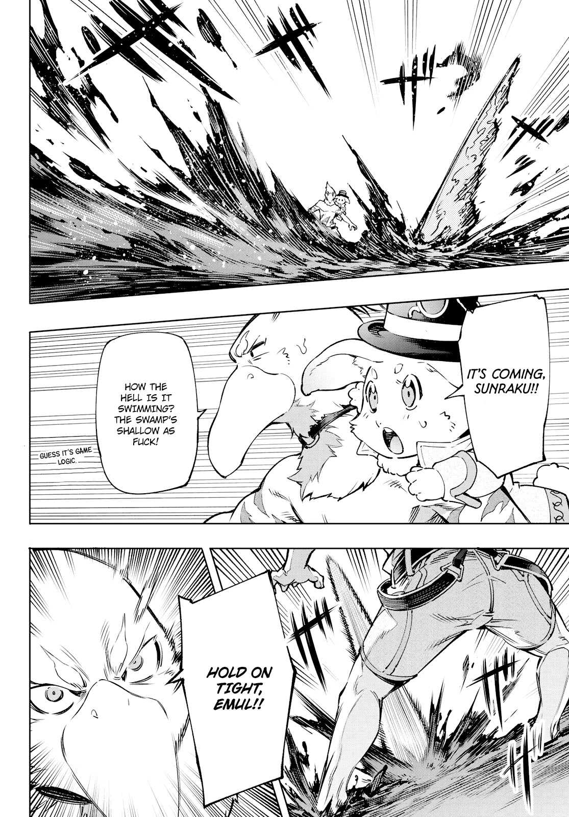 Shangri-La Frontier ~ Kusoge Hunter, Kamige ni Idoman to su~ Chapter 7 page 2 - Chapter 7: Birdman and Rabbit VS Shark-mole