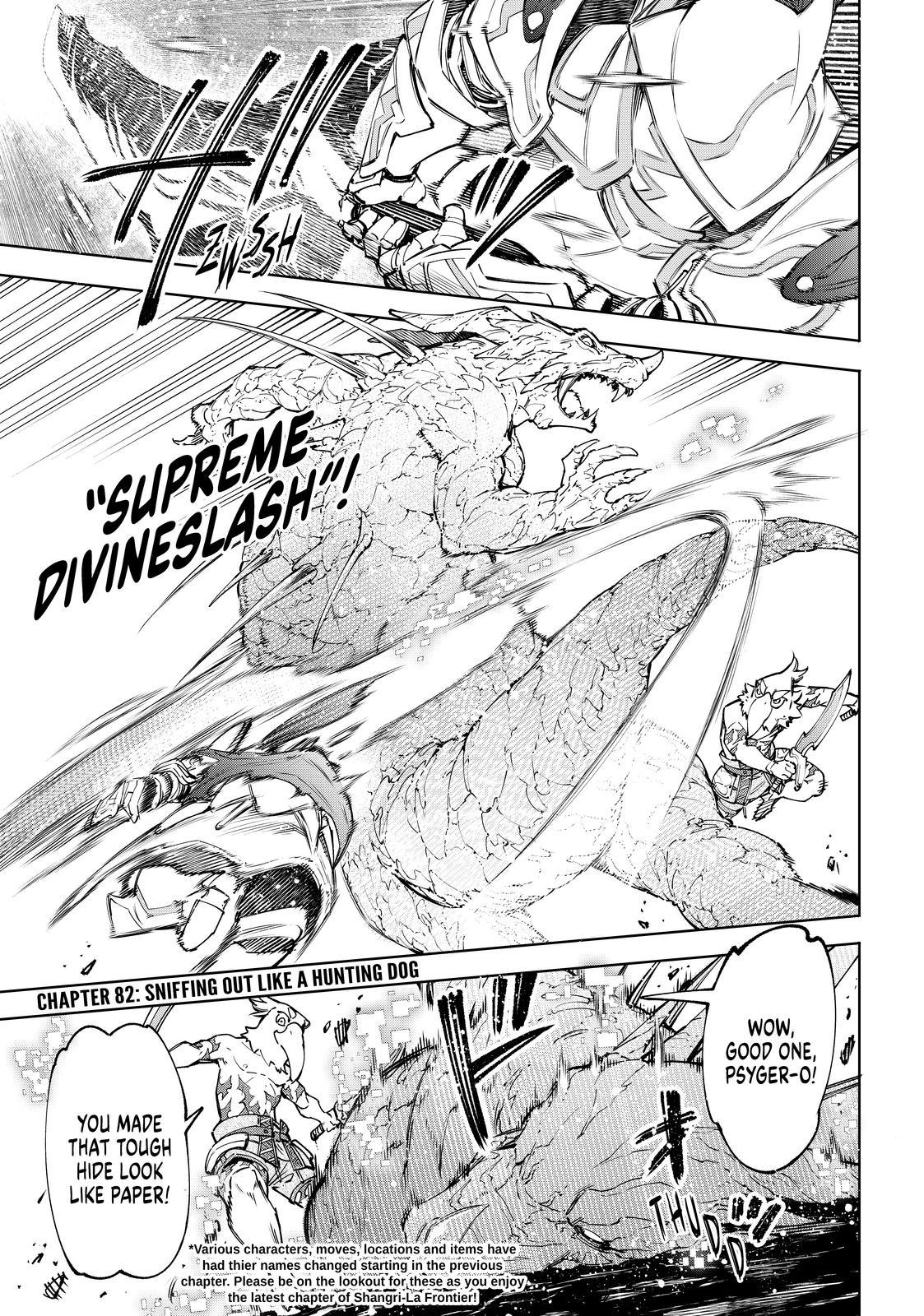 Shangri-La Frontier ~ Kusoge Hunter, Kamige ni Idoman to su~ Chapter 82 page 1 - Chapter 82