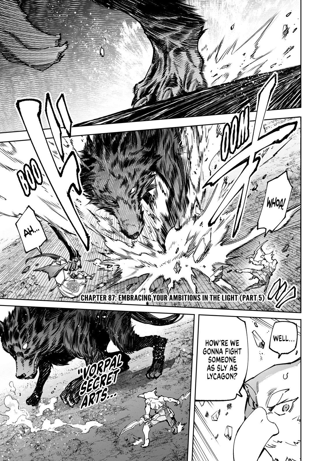 Shangri-La Frontier ~ Kusoge Hunter, Kamige ni Idoman to su~ Chapter 87 page 1 - Chapter 87
