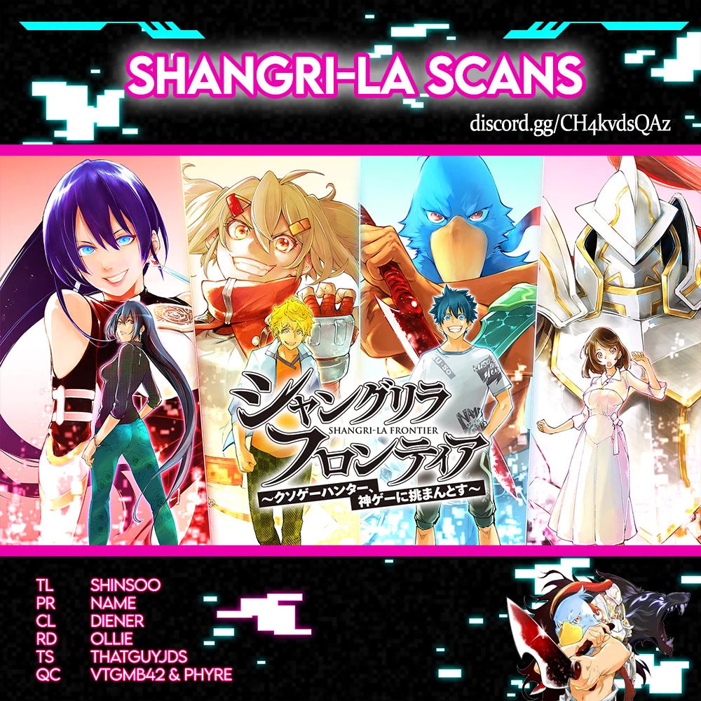 Shangri-La Frontier ~ Kusoge Hunter, Kamige ni Idoman to su~ Chapter 93 page 1 - Chapter 93: Embracing your ambitions in the light (part 11)