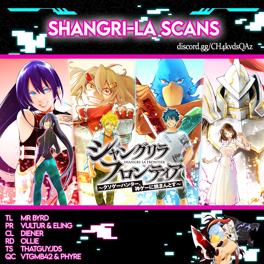 Shangri-La Frontier ~ Kusoge Hunter, Kamige ni Idoman to su~ Chapter 94 page 1 - Chapter 94: Embracing your ambitions in the light (part 12)