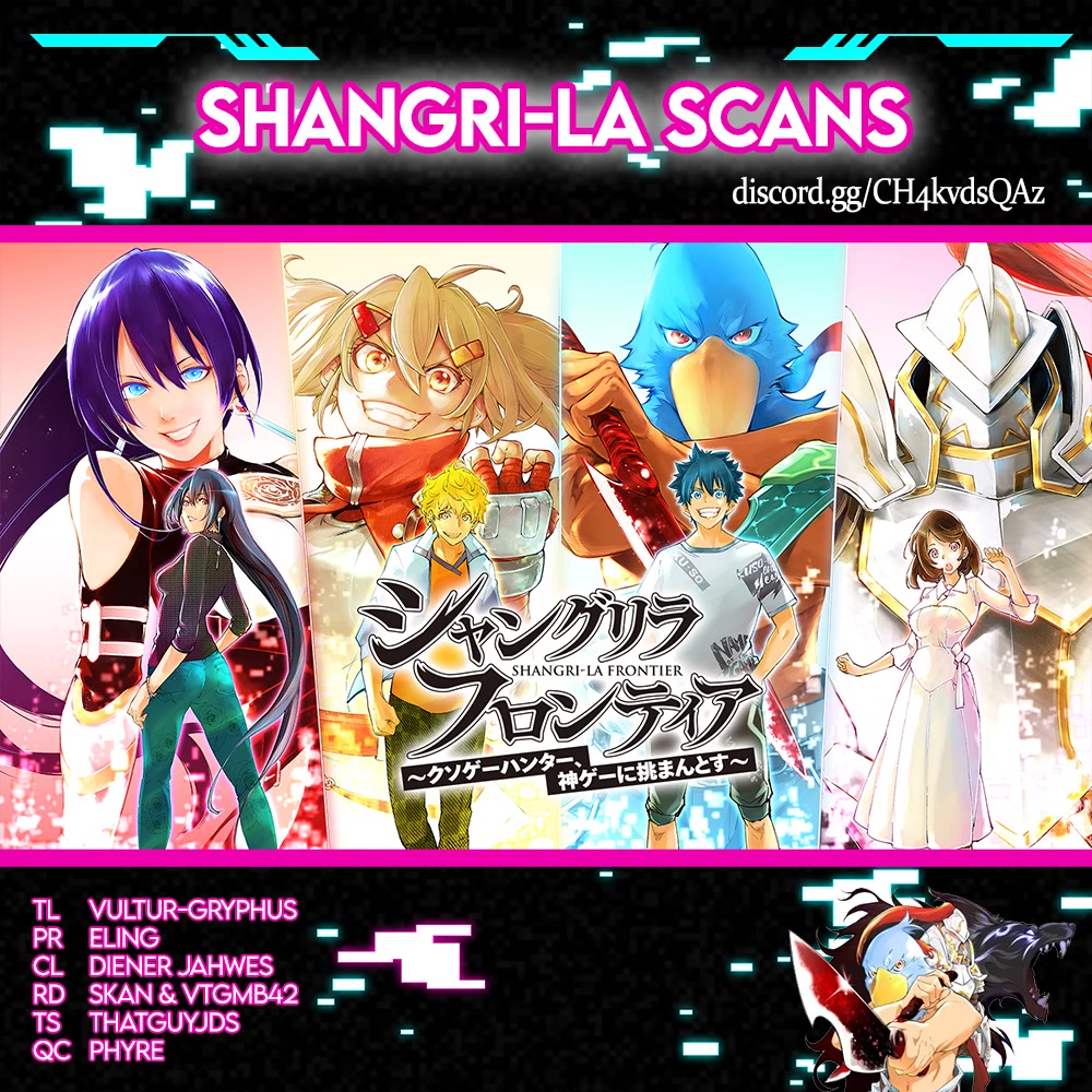 Shangri-La Frontier ~ Kusoge Hunter, Kamige ni Idoman to su~ Chapter 95 page 1 - Chapter 95: Embracing your ambitions in the light (part 13)