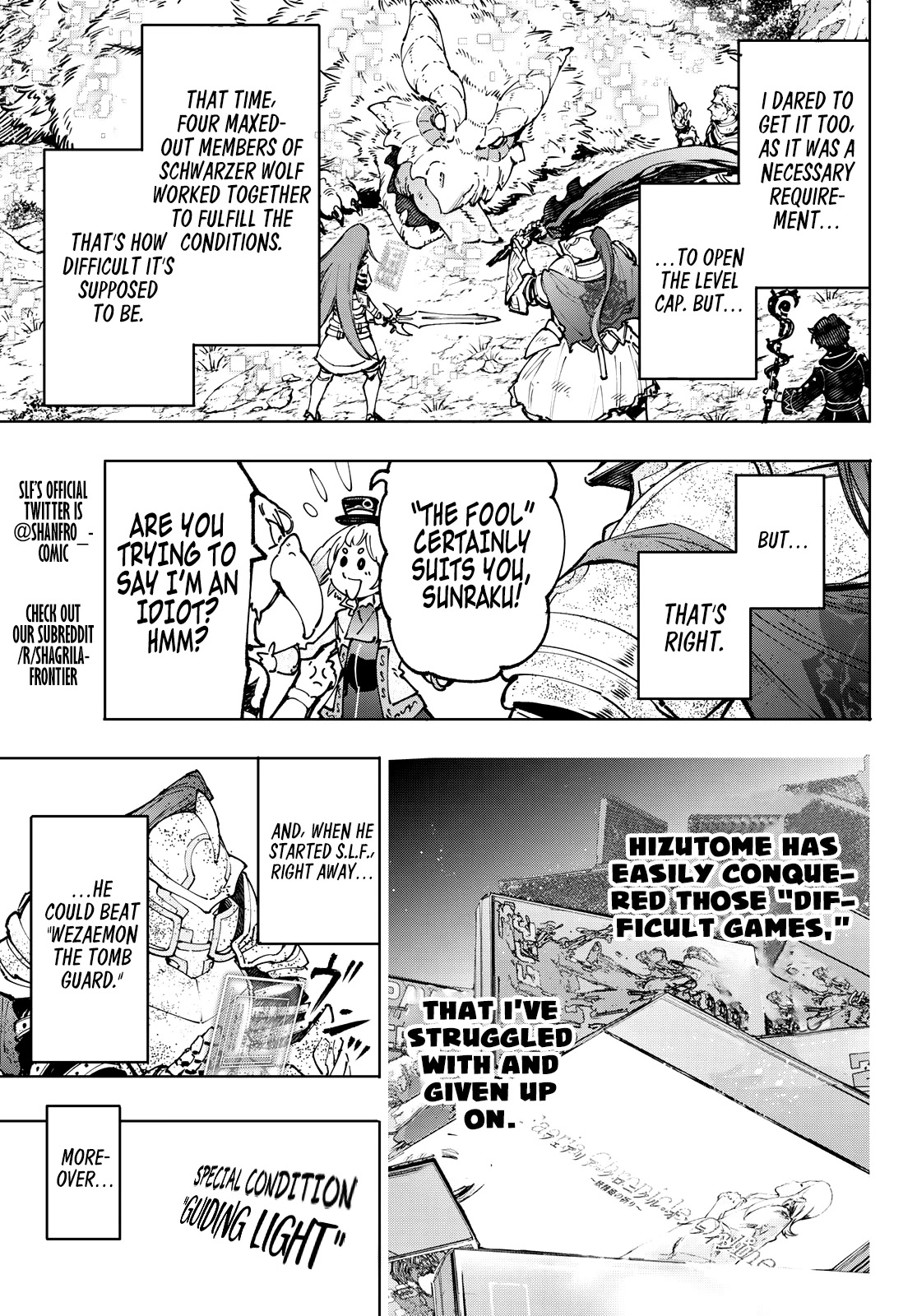 Shangri-La Frontier ~ Kusoge Hunter, Kamige ni Idoman to su~ Chapter 96 page 11 - Chapter 96: Once in a Lifetime, Over and Over Again
