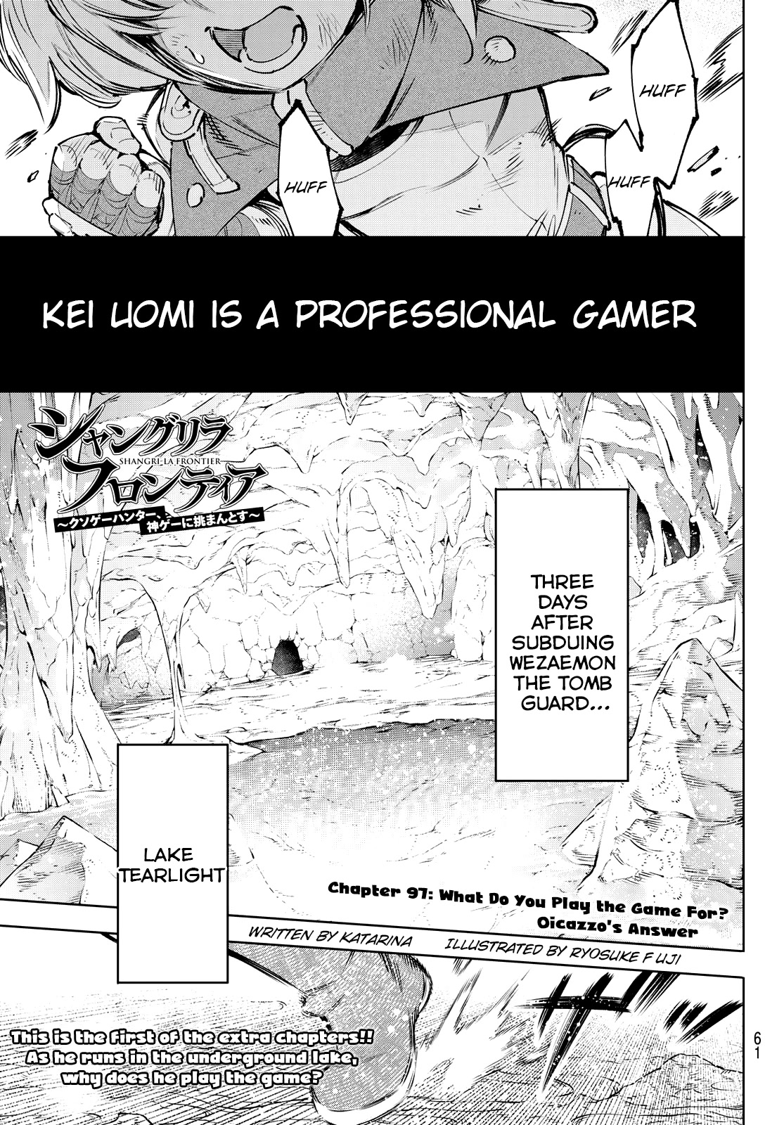 Shangri-La Frontier ~ Kusoge Hunter, Kamige ni Idoman to su~ Chapter 97 page 1 - Chapter 97: What Do You Play the Game For? Oicazzo's Answer