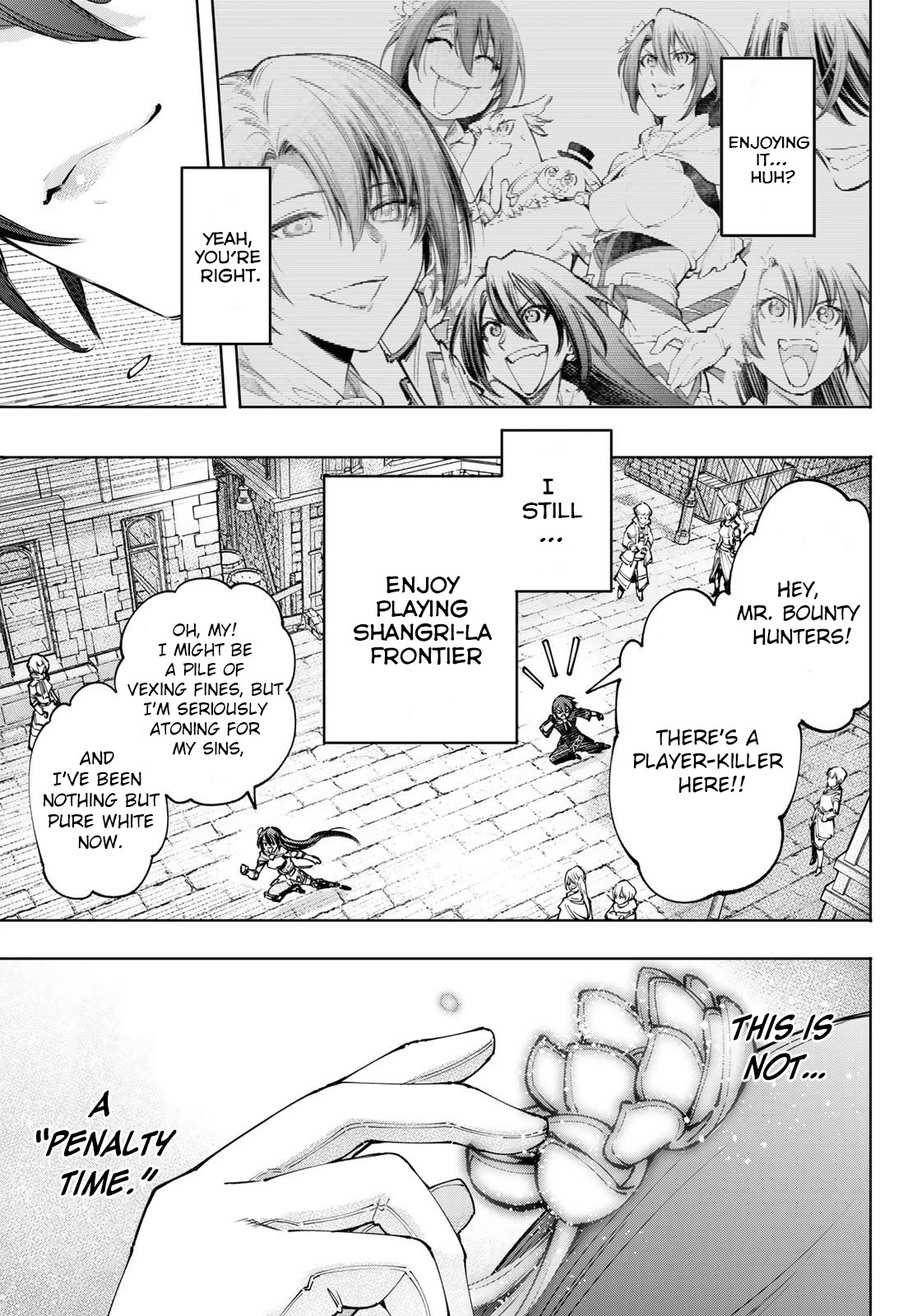 Shangri-La Frontier ~ Kusoge Hunter, Kamige ni Idoman to su~ Chapter 98 page 17 - Chapter 98: What Do You Play the Game For? Pencilgon's Answer