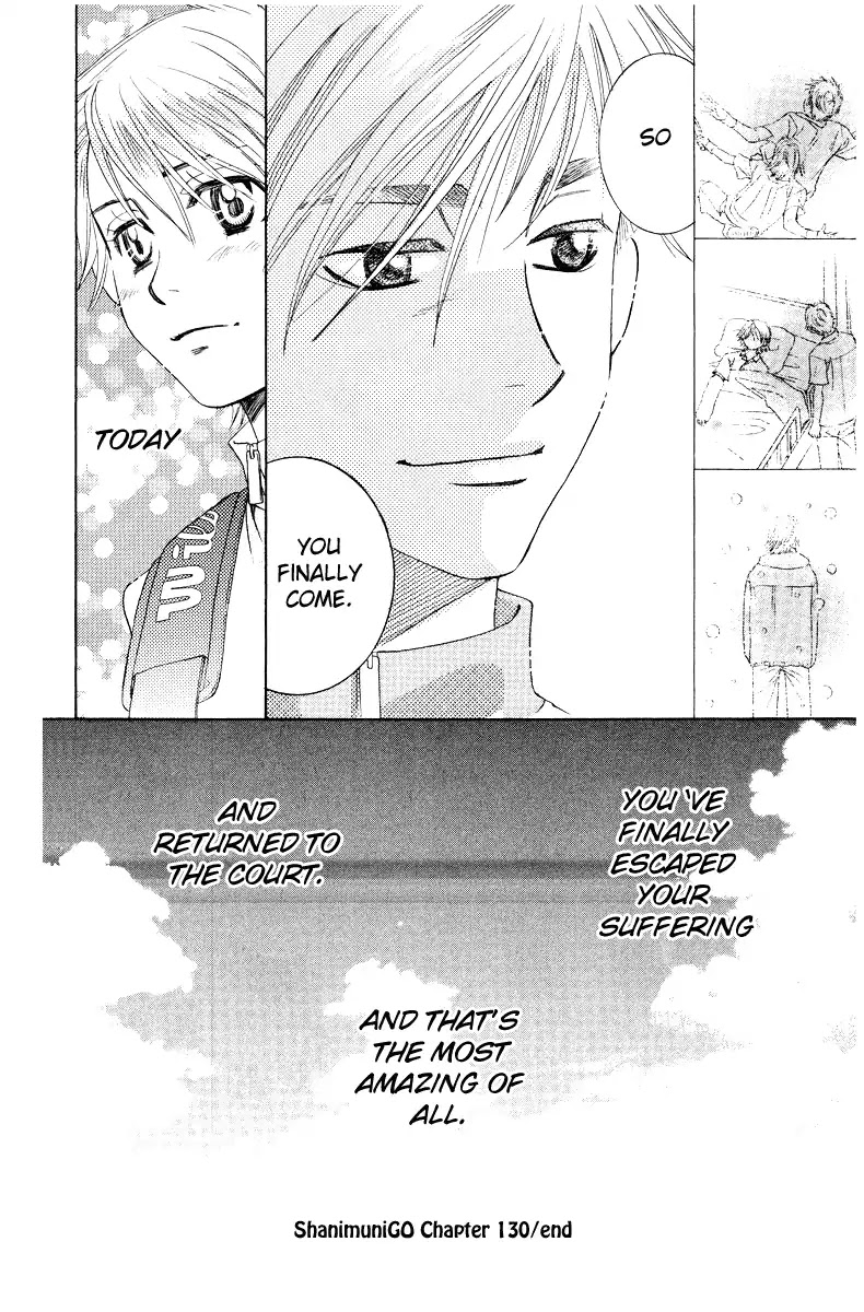 Shanimuni GO Chapter 130 page 34 - Chapter 130: Prefectural Tournament Part 4. The meaning of this match is...?