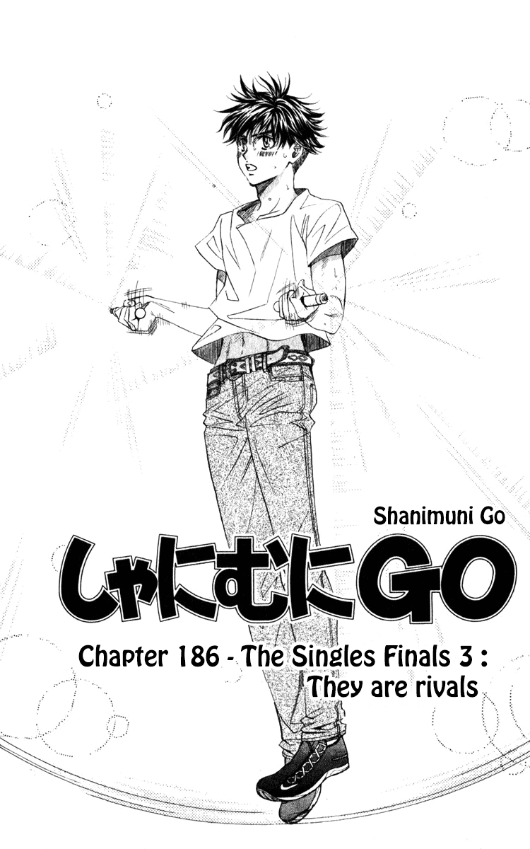 Shanimuni GO Chapter 186 page 1 - Chapter 186: The Singles Finals 3: They are rivals