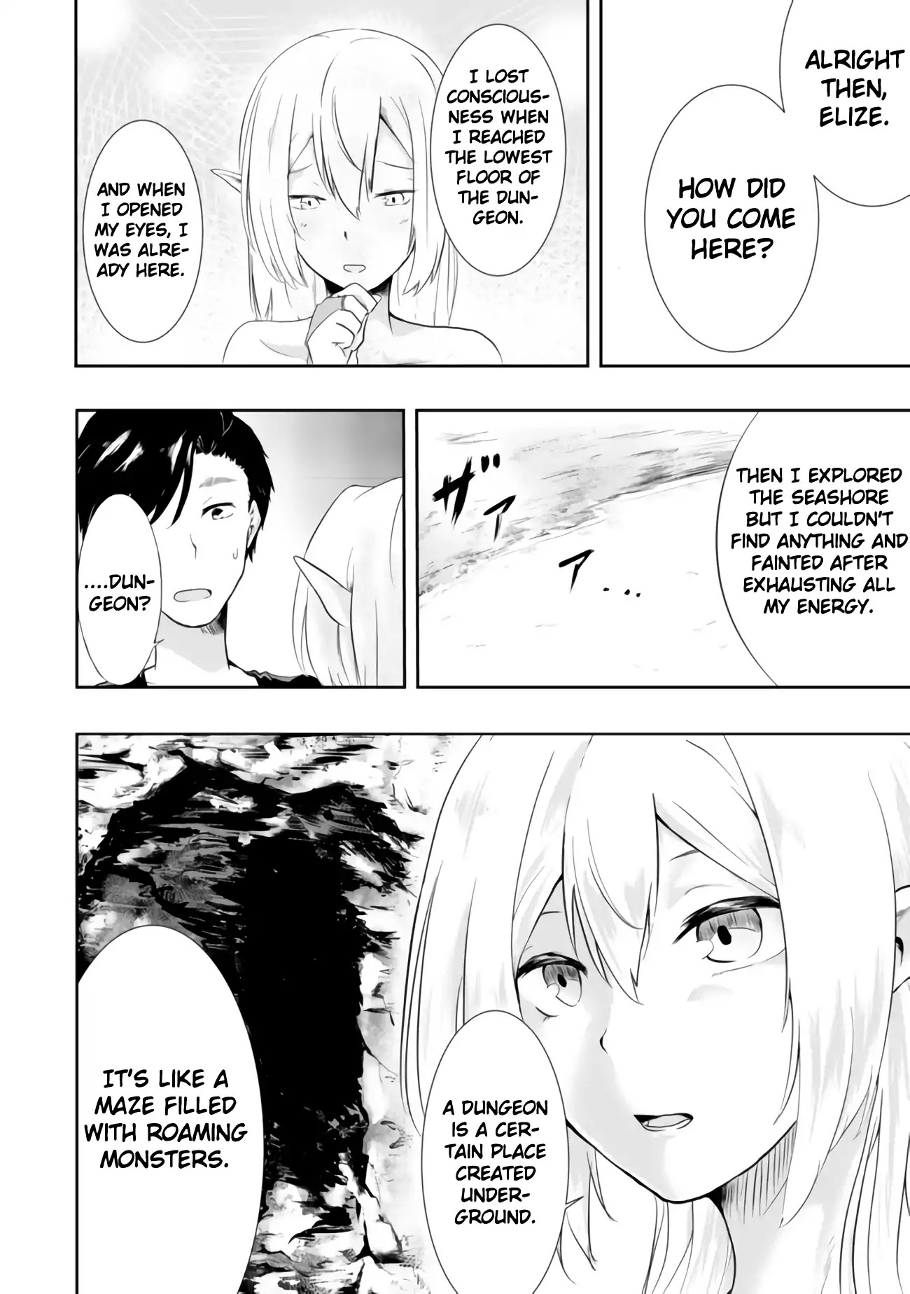 Sharing Life On A Deserted Island With An Elf Chapter 1 page 10 - Chapter 1