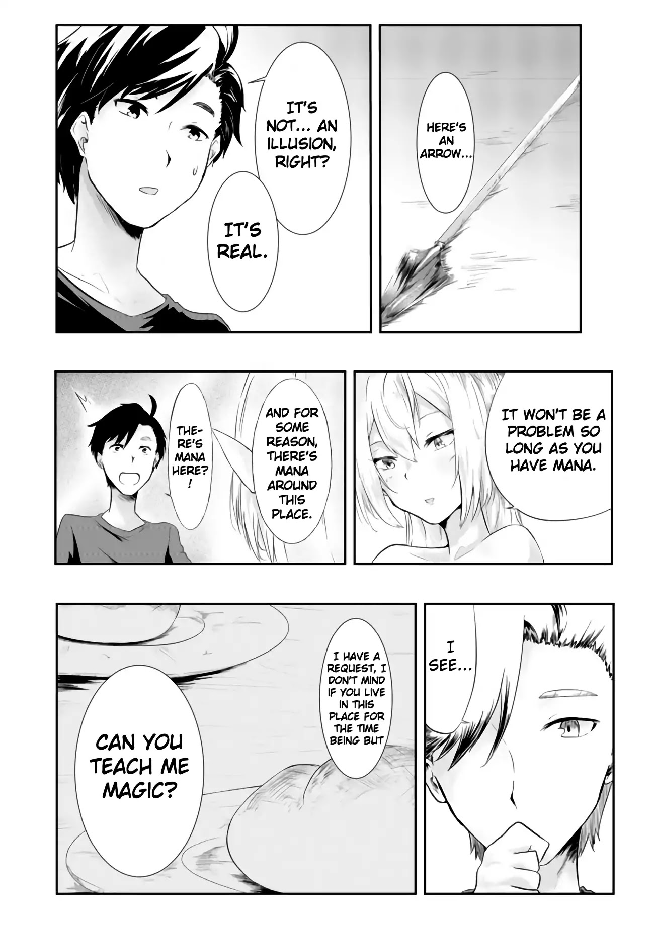Sharing Life On A Deserted Island With An Elf Chapter 1 page 18 - Chapter 1