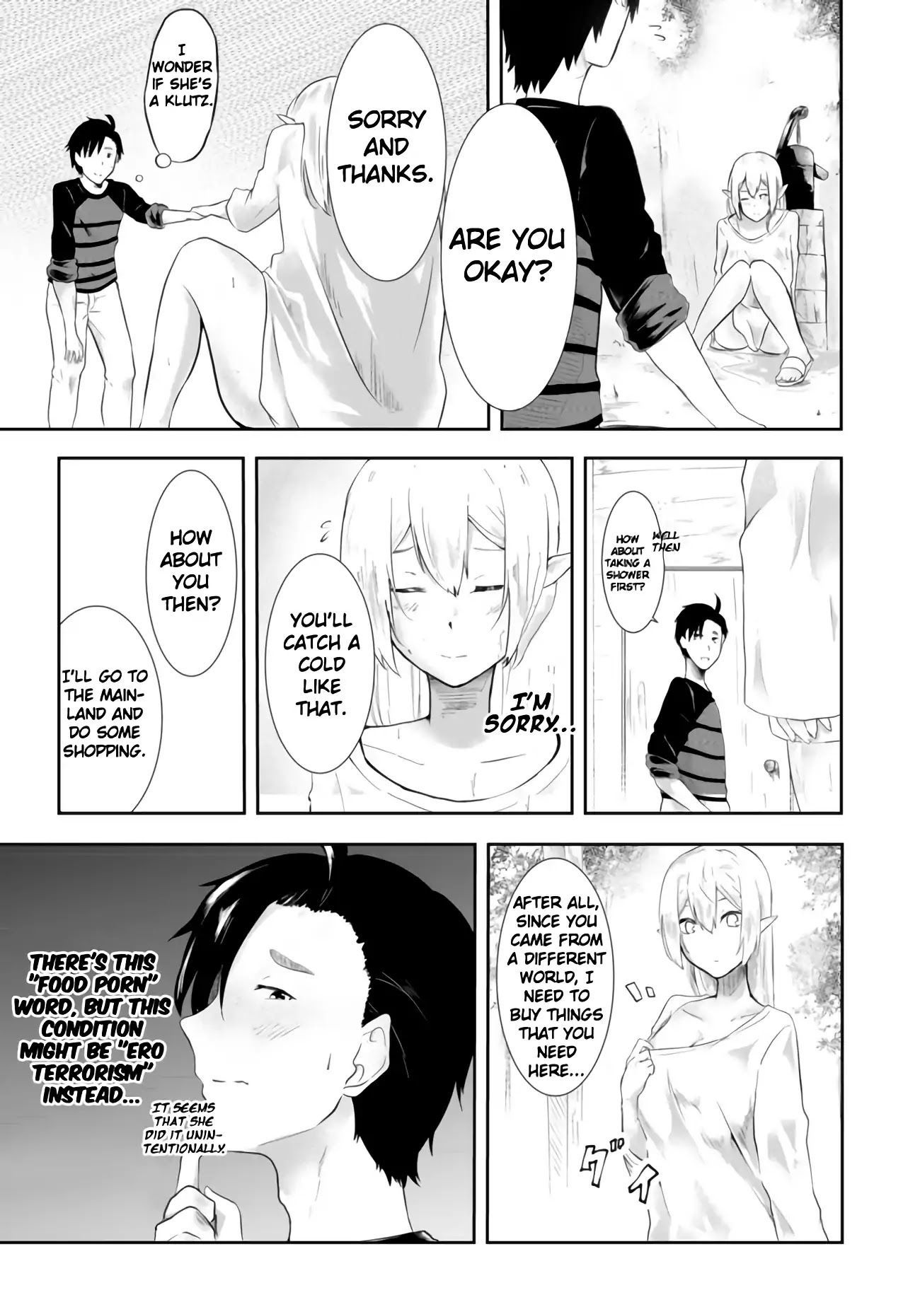 Sharing Life On A Deserted Island With An Elf Chapter 1 page 35 - Chapter 1