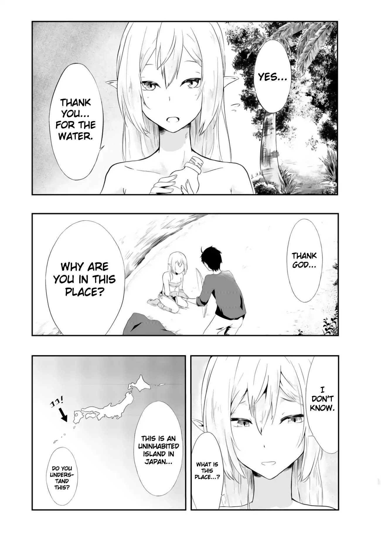 Sharing Life On A Deserted Island With An Elf Chapter 1 page 8 - Chapter 1