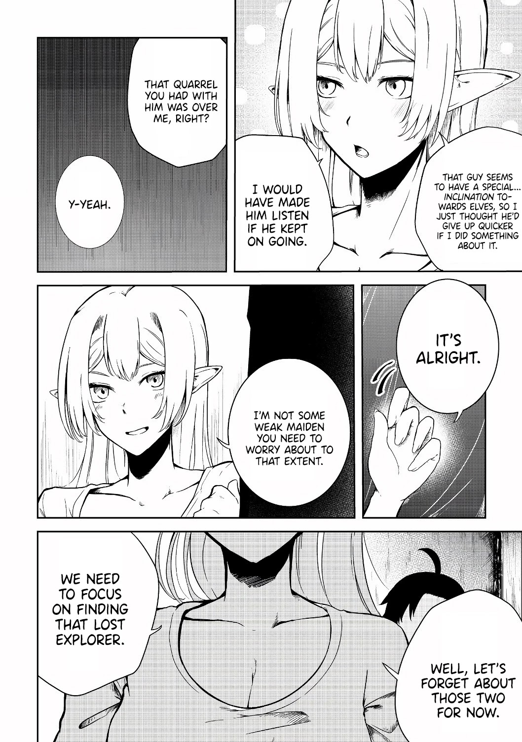 Sharing Life On A Deserted Island With An Elf Chapter 10 page 11 - Chapter 10