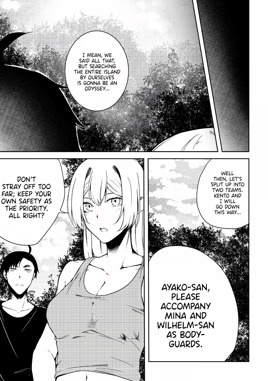 Sharing Life On A Deserted Island With An Elf Chapter 10 page 12 - Chapter 10