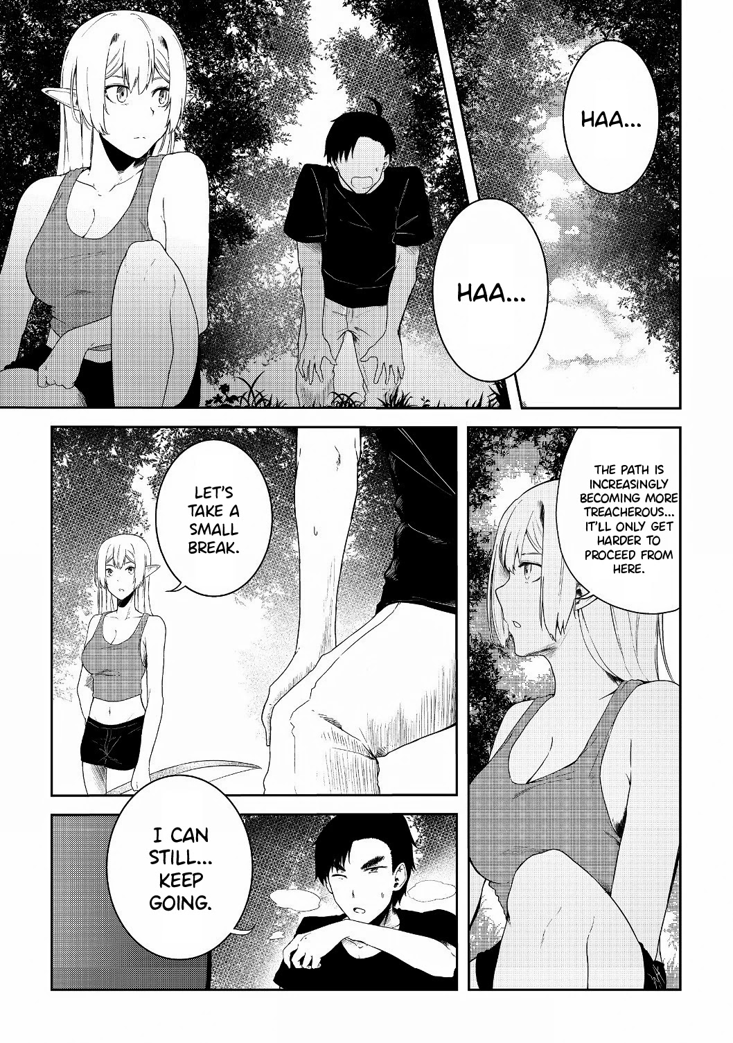 Sharing Life On A Deserted Island With An Elf Chapter 11 page 2 - Chapter 11