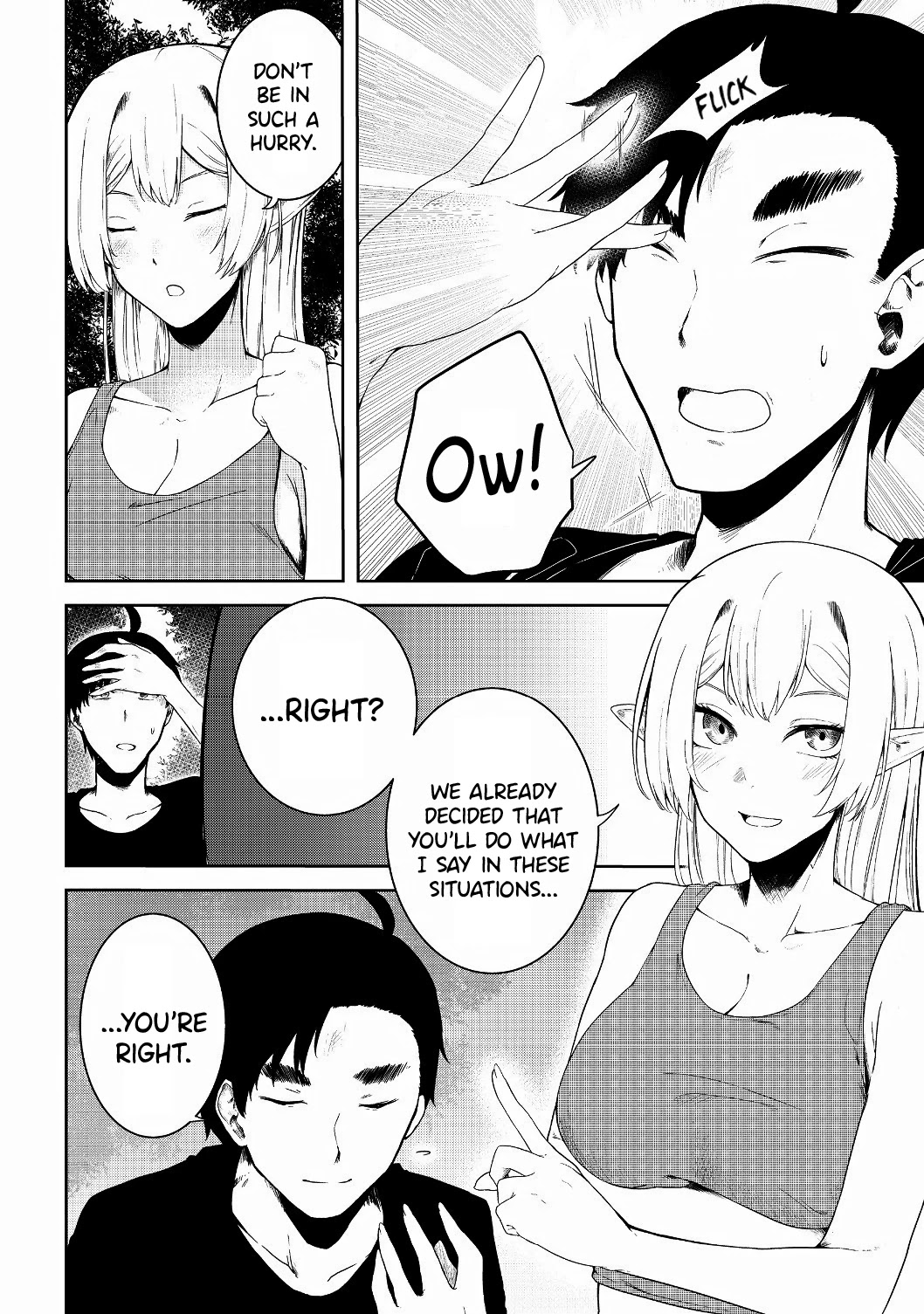 Sharing Life On A Deserted Island With An Elf Chapter 11 page 3 - Chapter 11