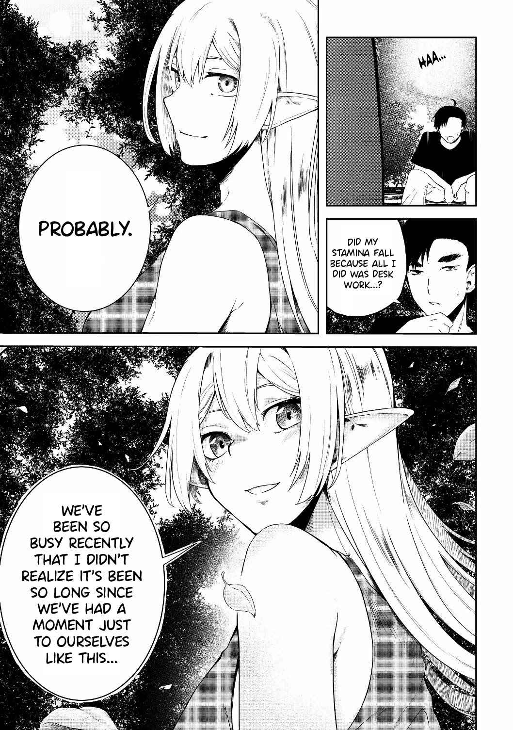 Sharing Life On A Deserted Island With An Elf Chapter 11 page 4 - Chapter 11
