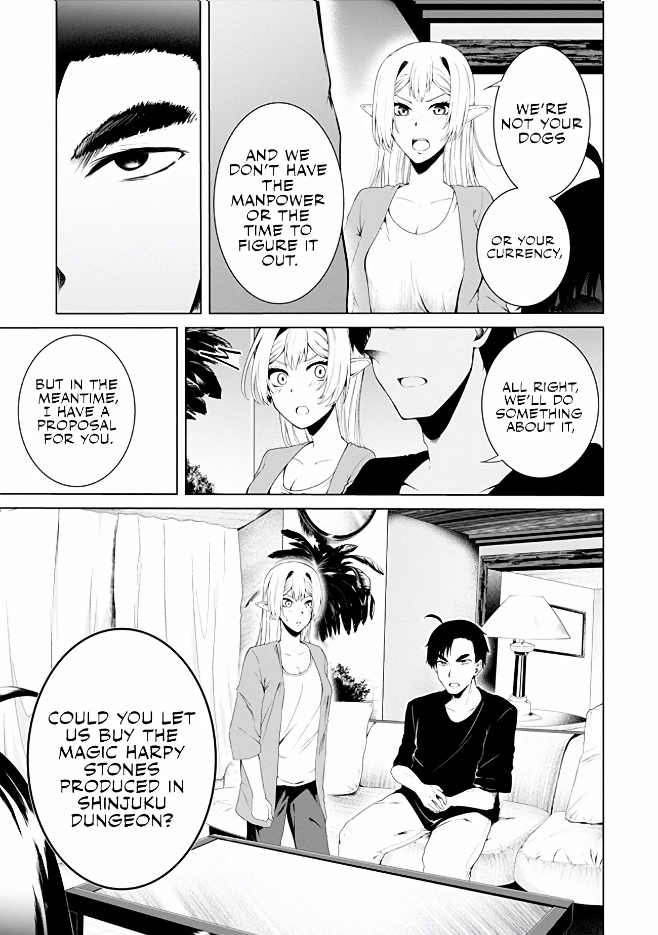 Sharing Life On A Deserted Island With An Elf Chapter 13 page 15 - Chapter 13