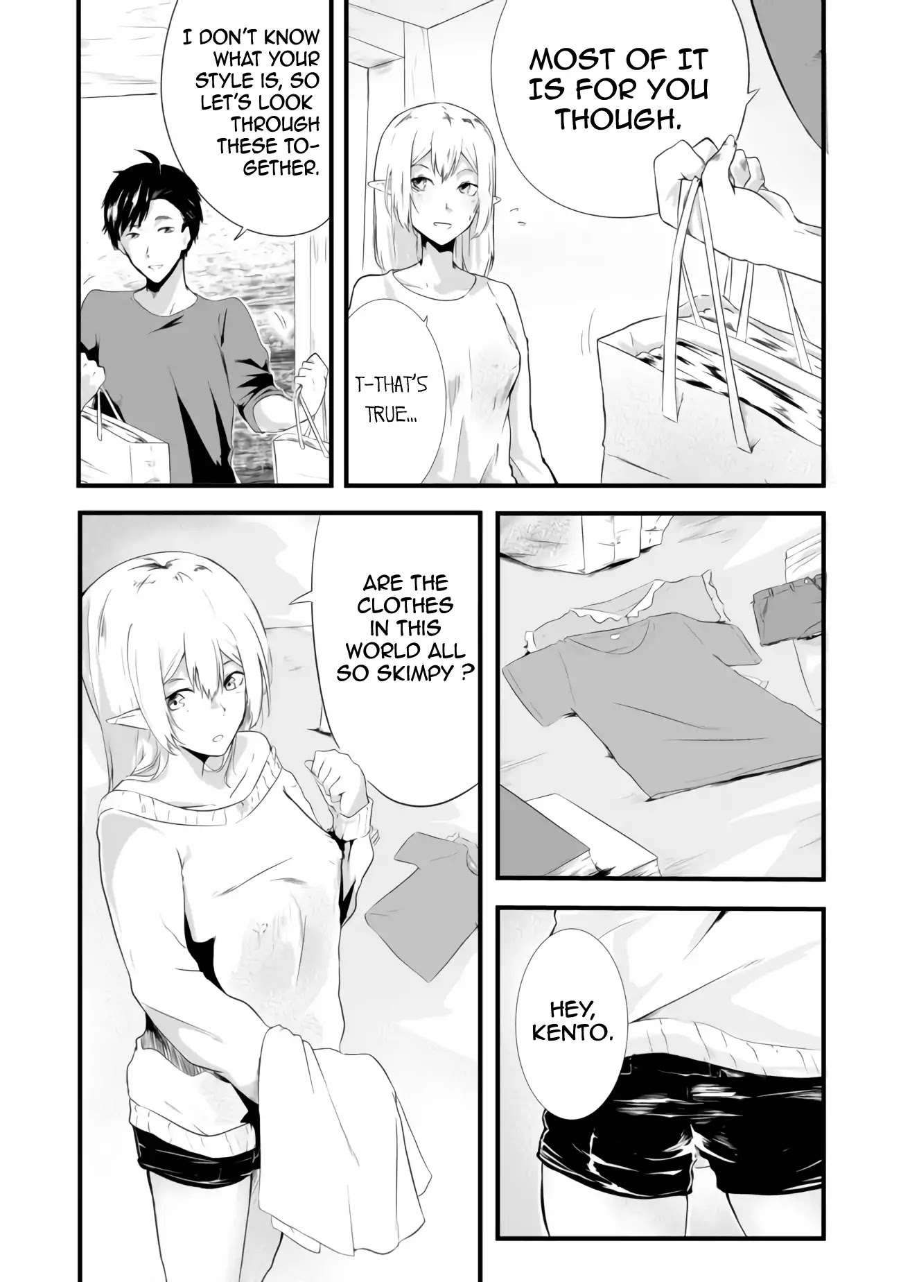 Sharing Life On A Deserted Island With An Elf Chapter 2 page 3 - Chapter 2