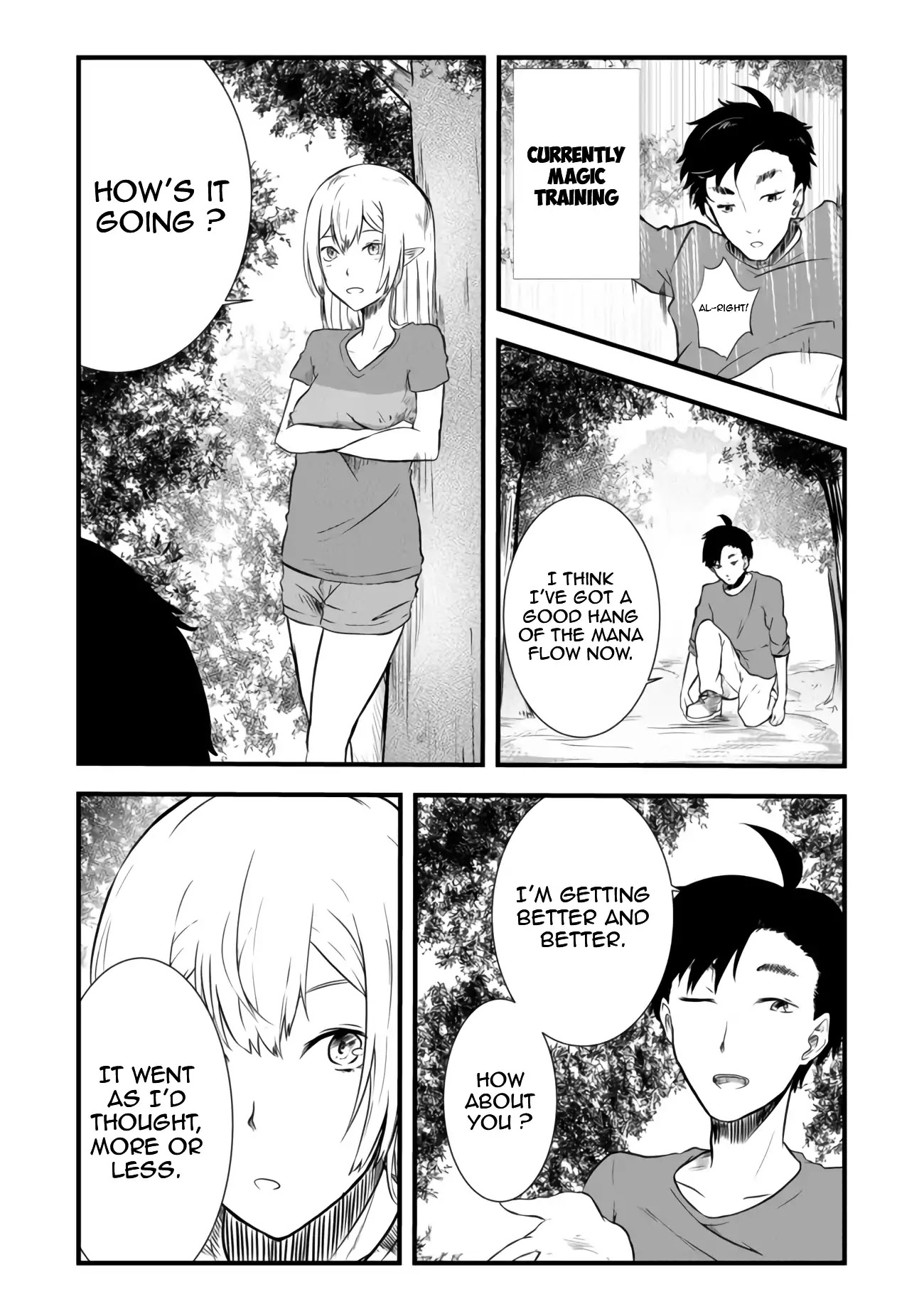 Sharing Life On A Deserted Island With An Elf Chapter 2 page 35 - Chapter 2
