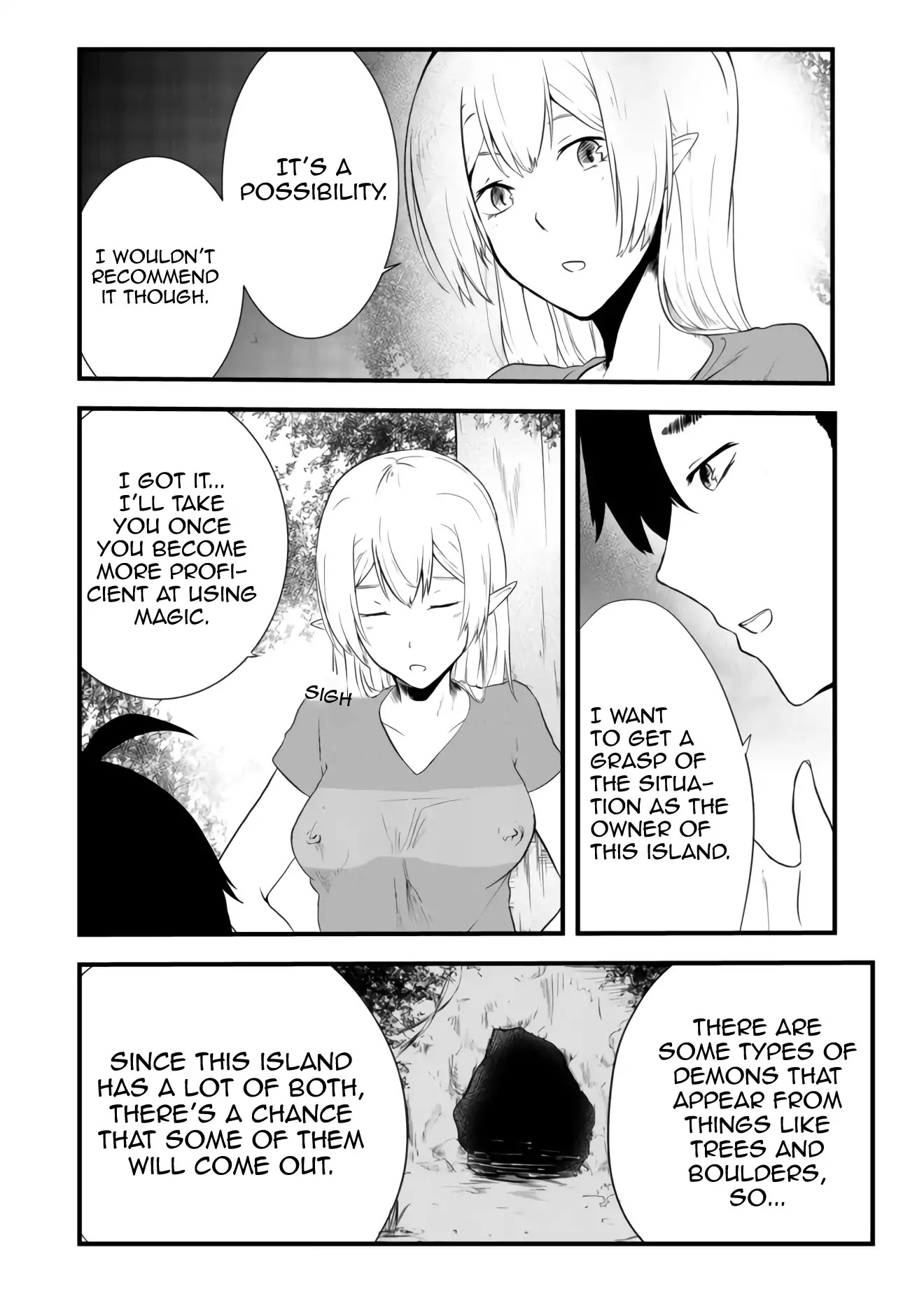 Sharing Life On A Deserted Island With An Elf Chapter 2 page 37 - Chapter 2