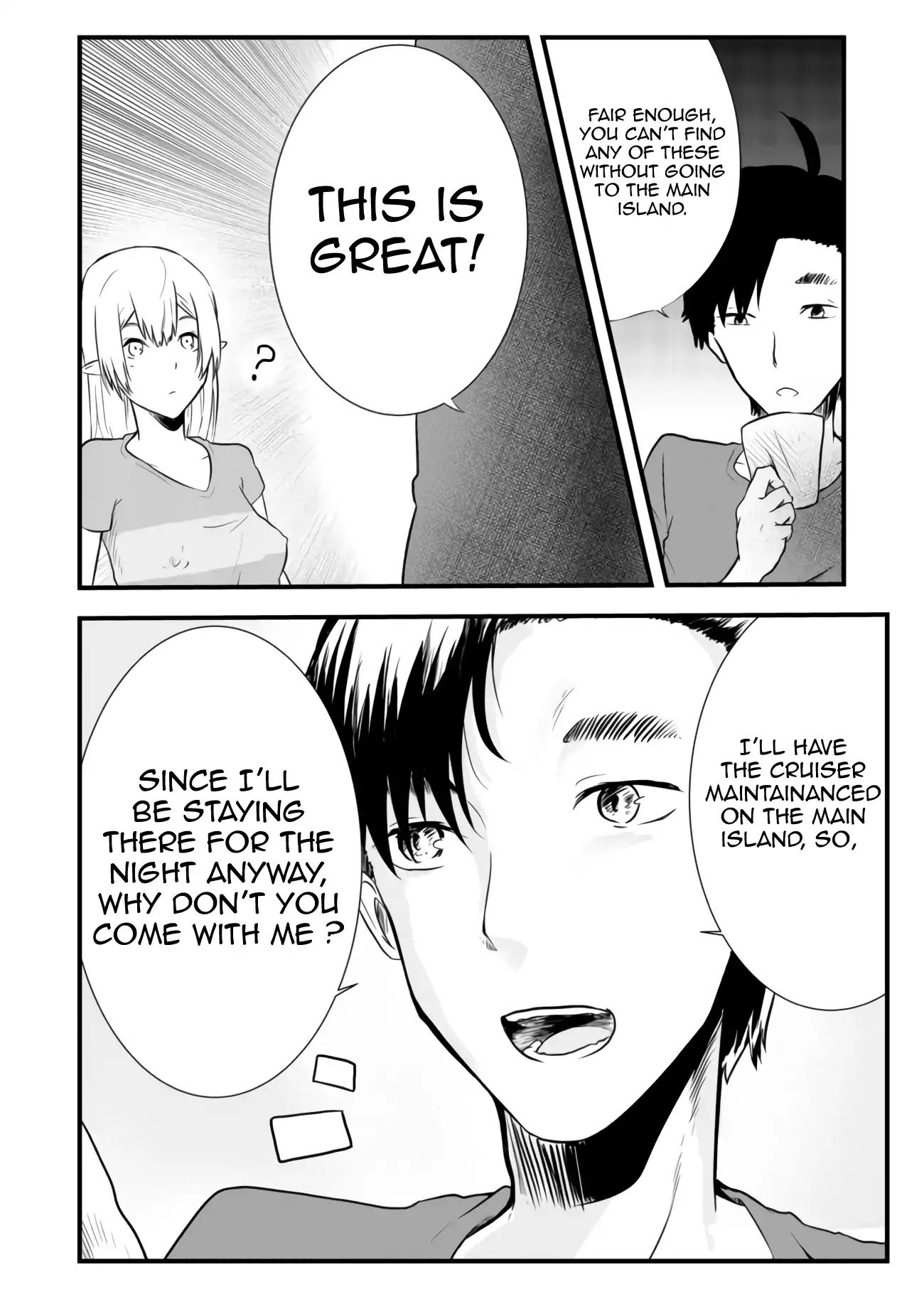 Sharing Life On A Deserted Island With An Elf Chapter 2 page 39 - Chapter 2